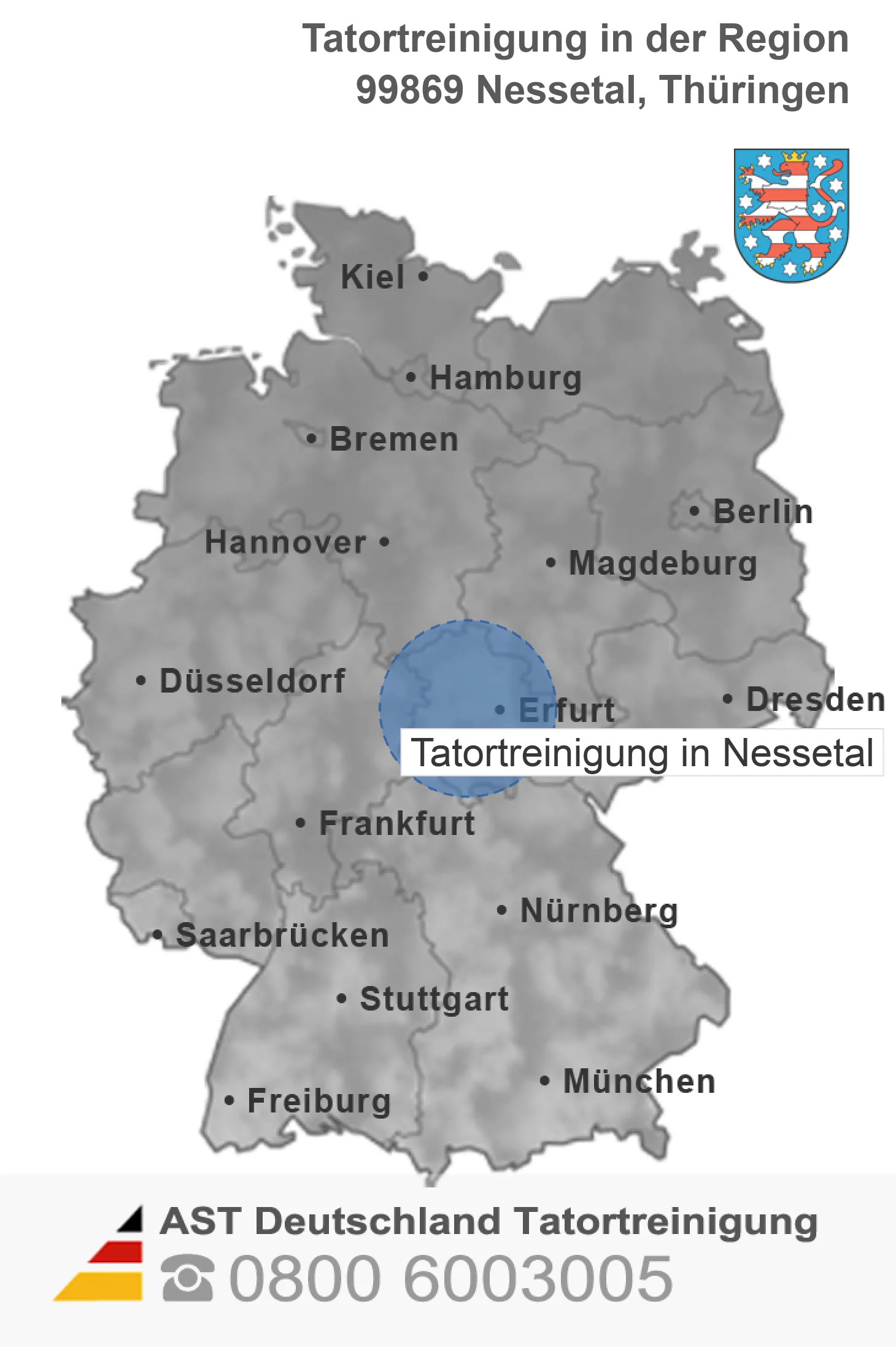 Tatortreinigung Nessetal