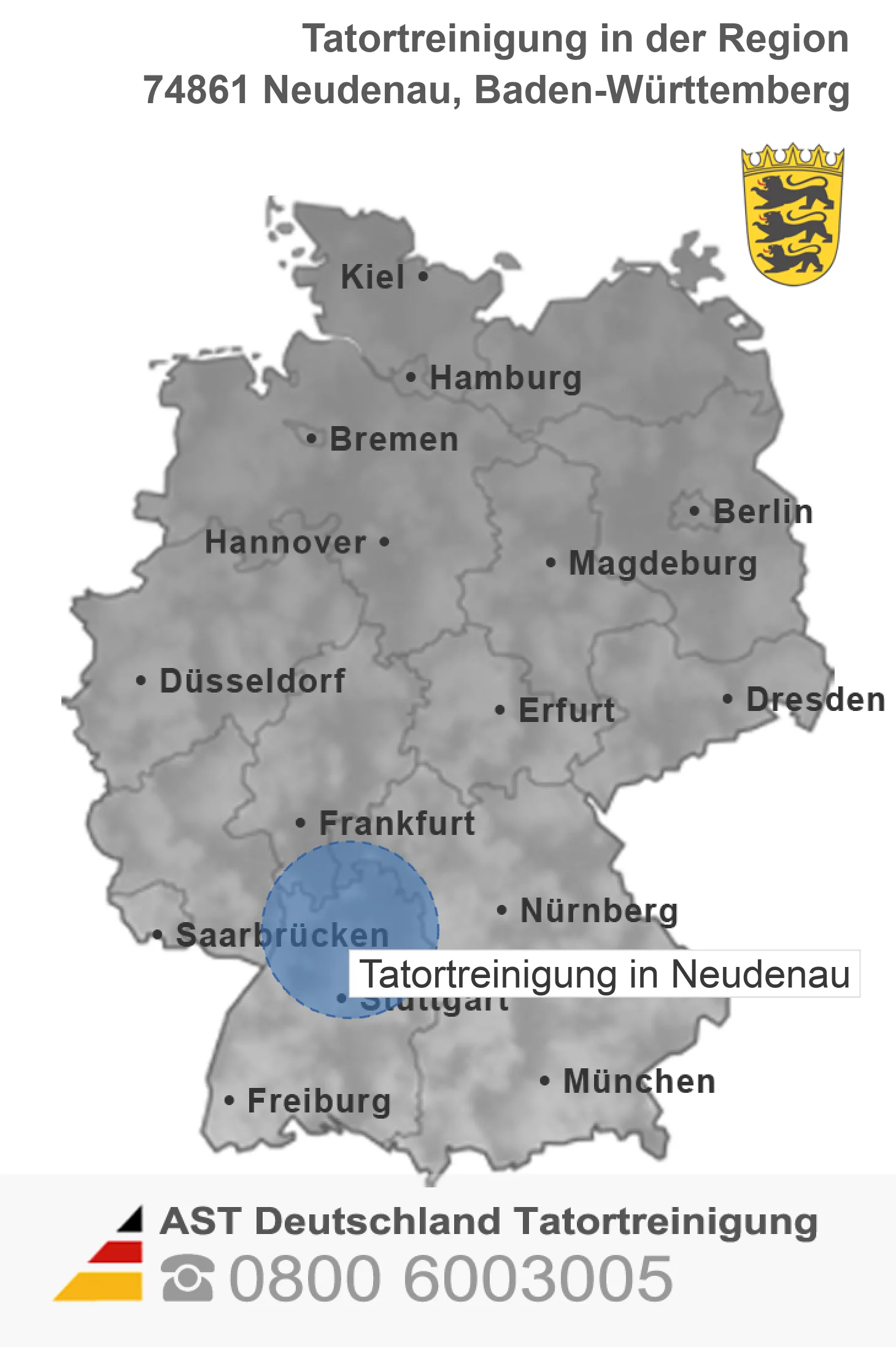 Tatortreinigung Neudenau