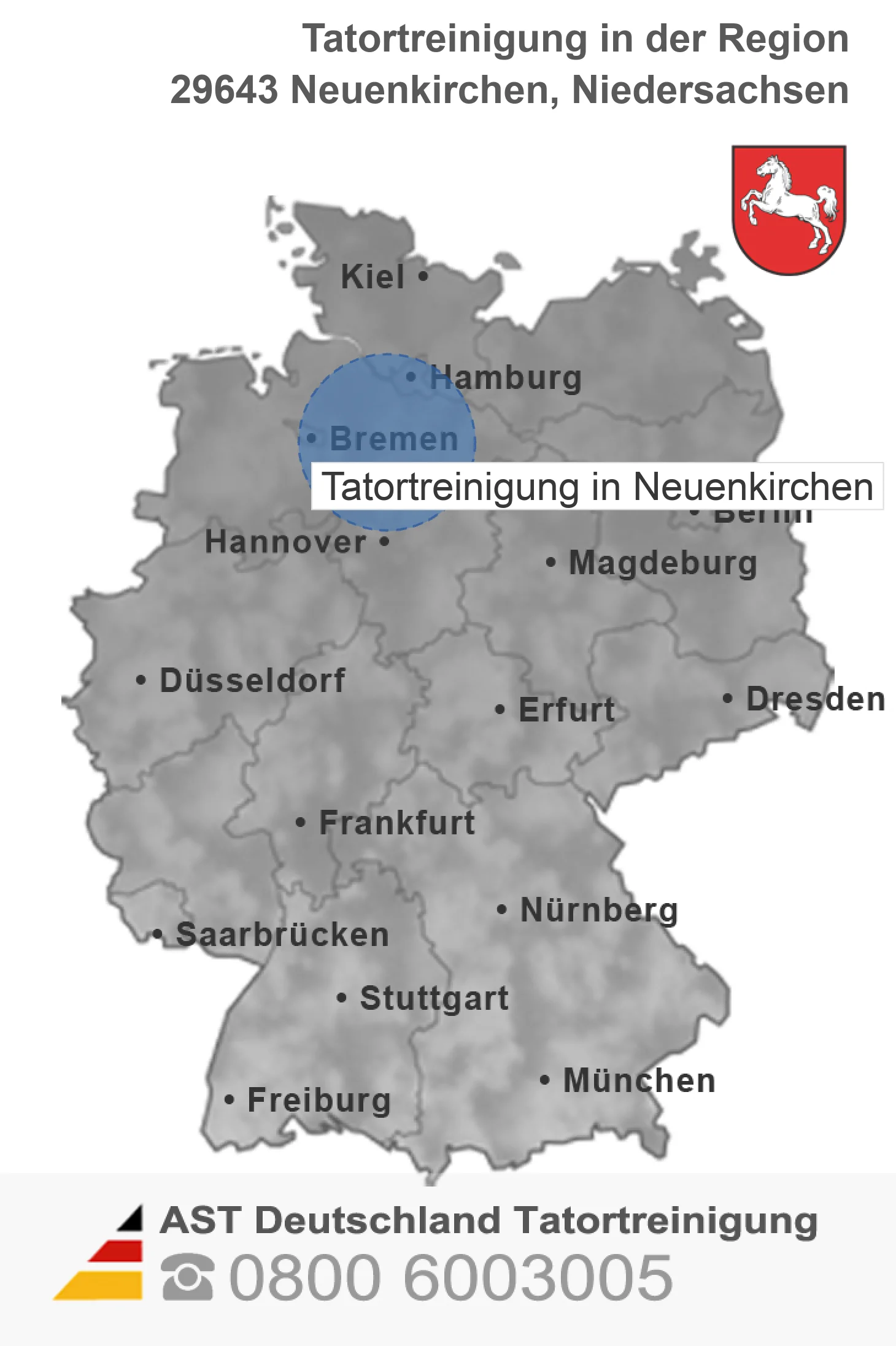 Tatortreinigung Neuenkirchen