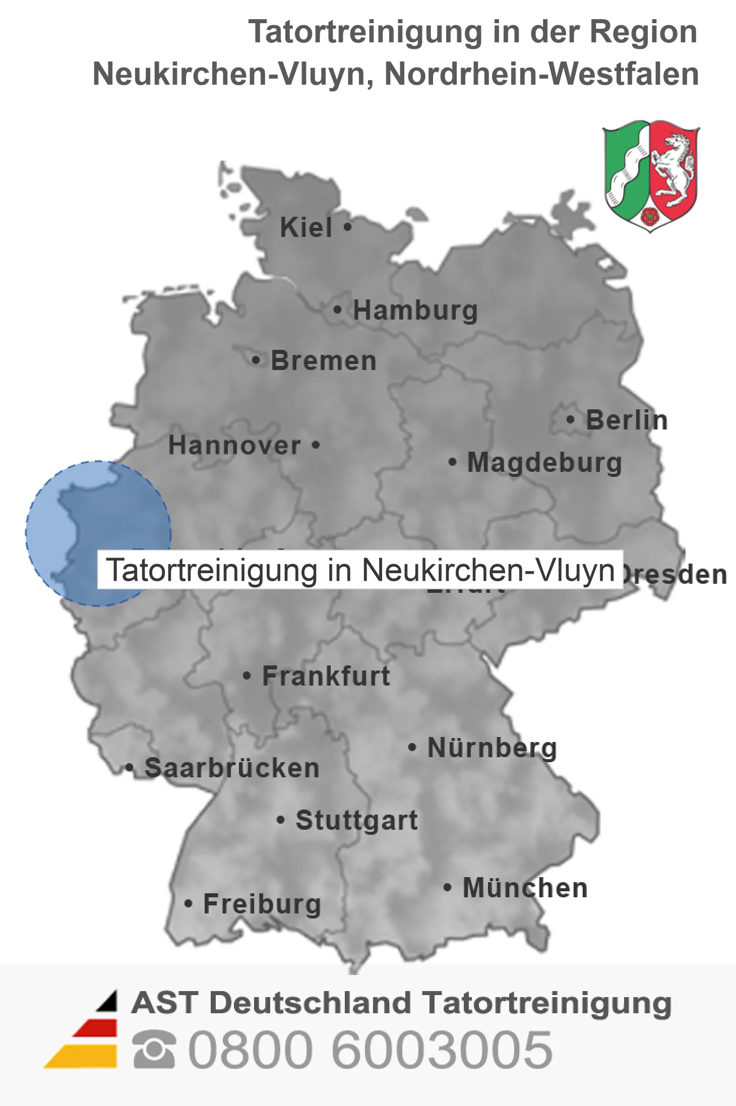 Tatortreinigung Neukirchen-Vluyn