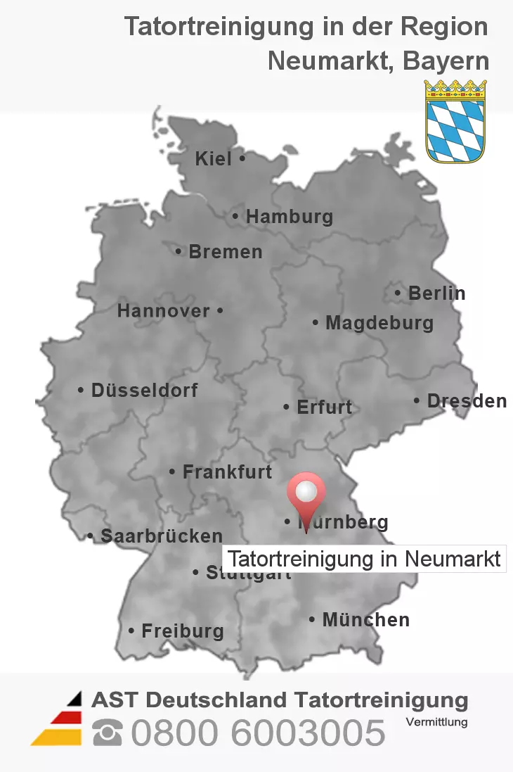 Tatortreinigung Neumarkt