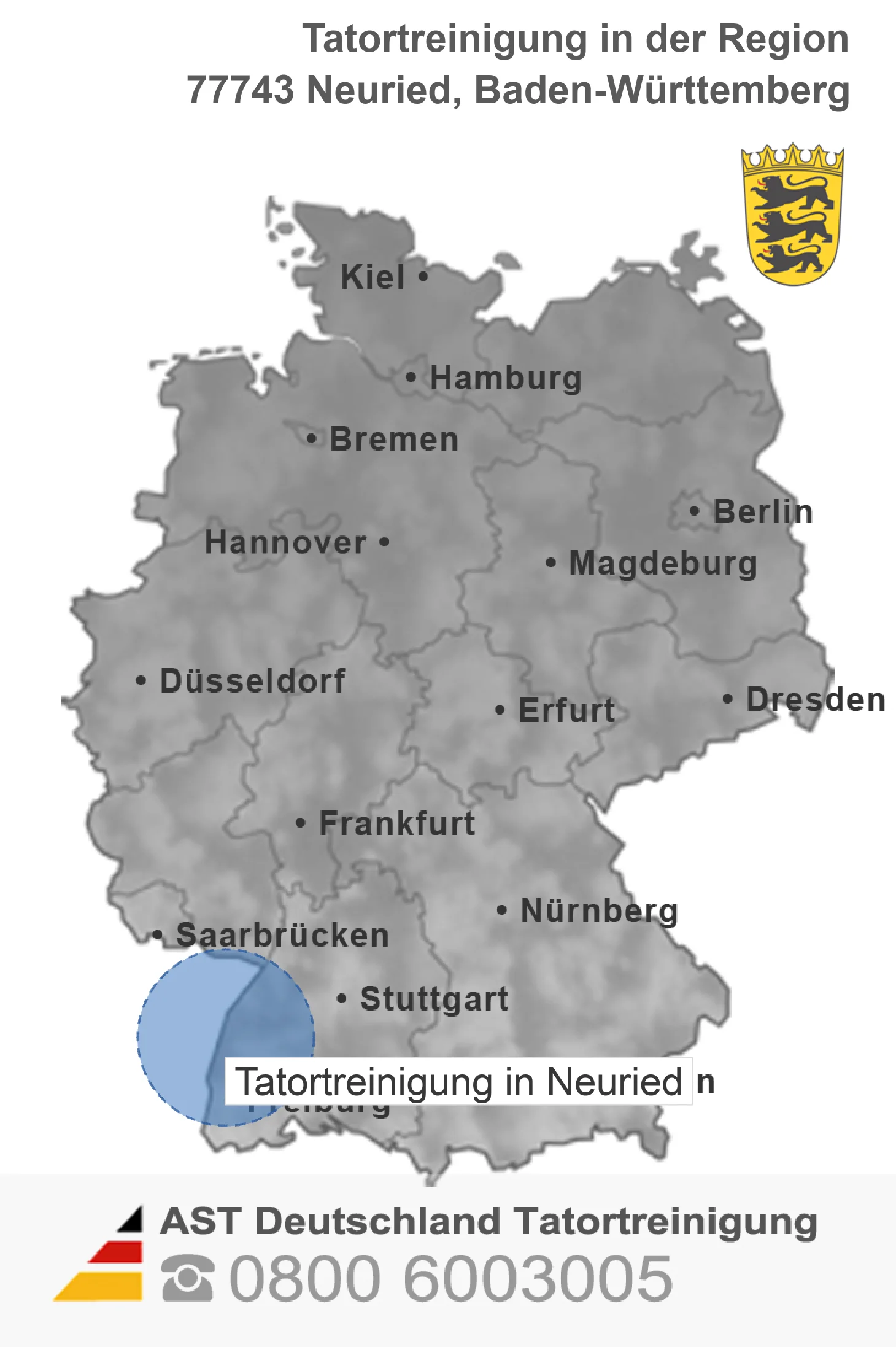 Tatortreinigung Neuried