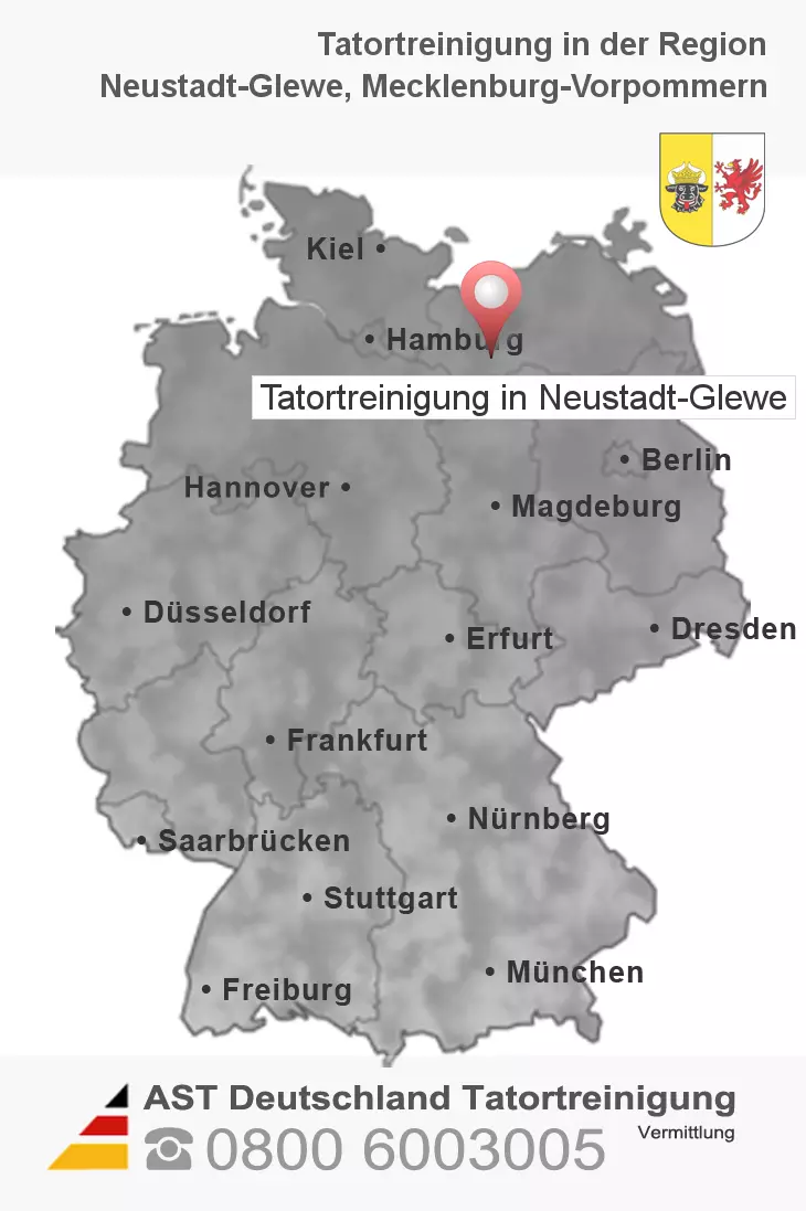 Tatortreinigung Neustadt-Glewe