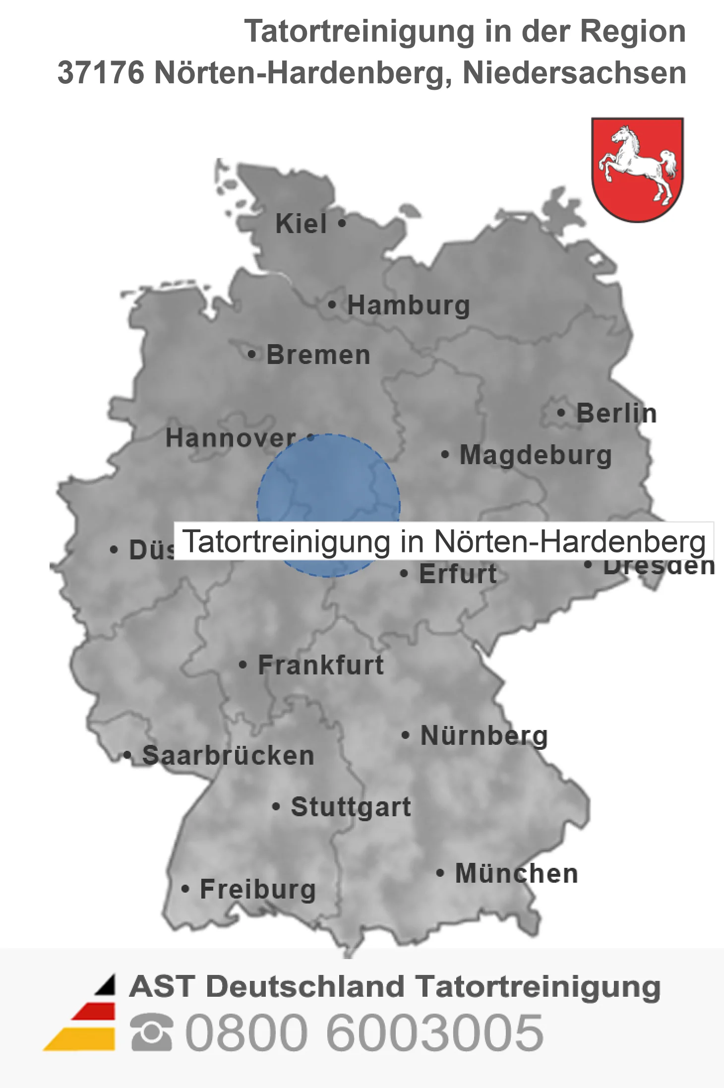 Tatortreinigung N&ouml;rten-Hardenberg