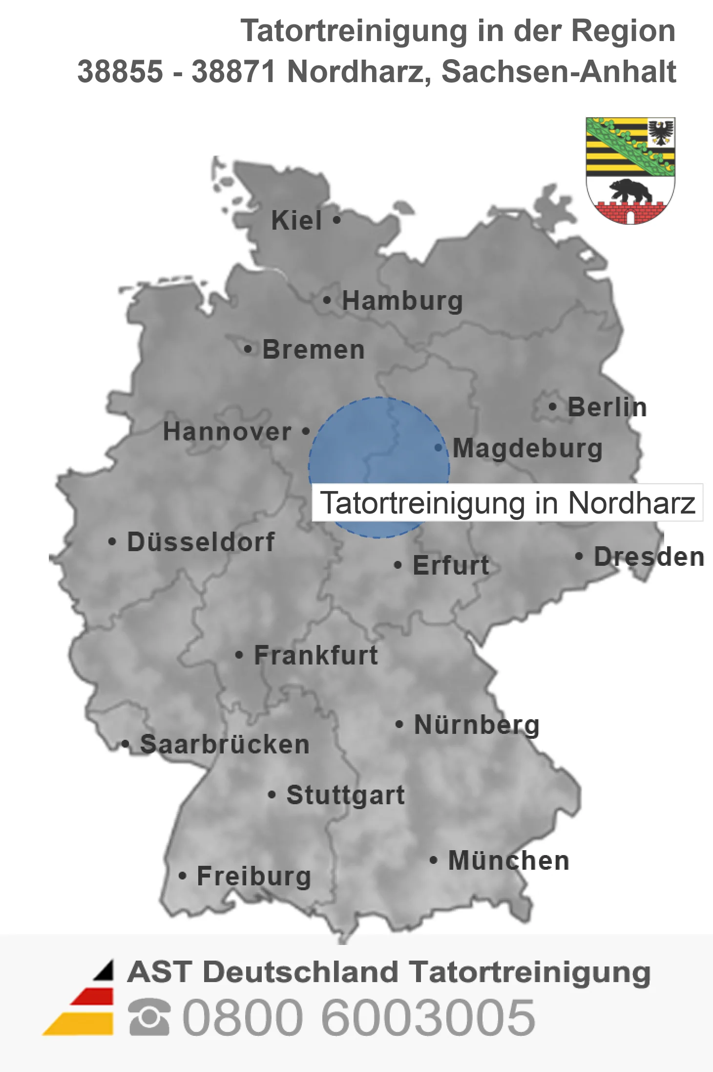 Tatortreinigung Nordharz