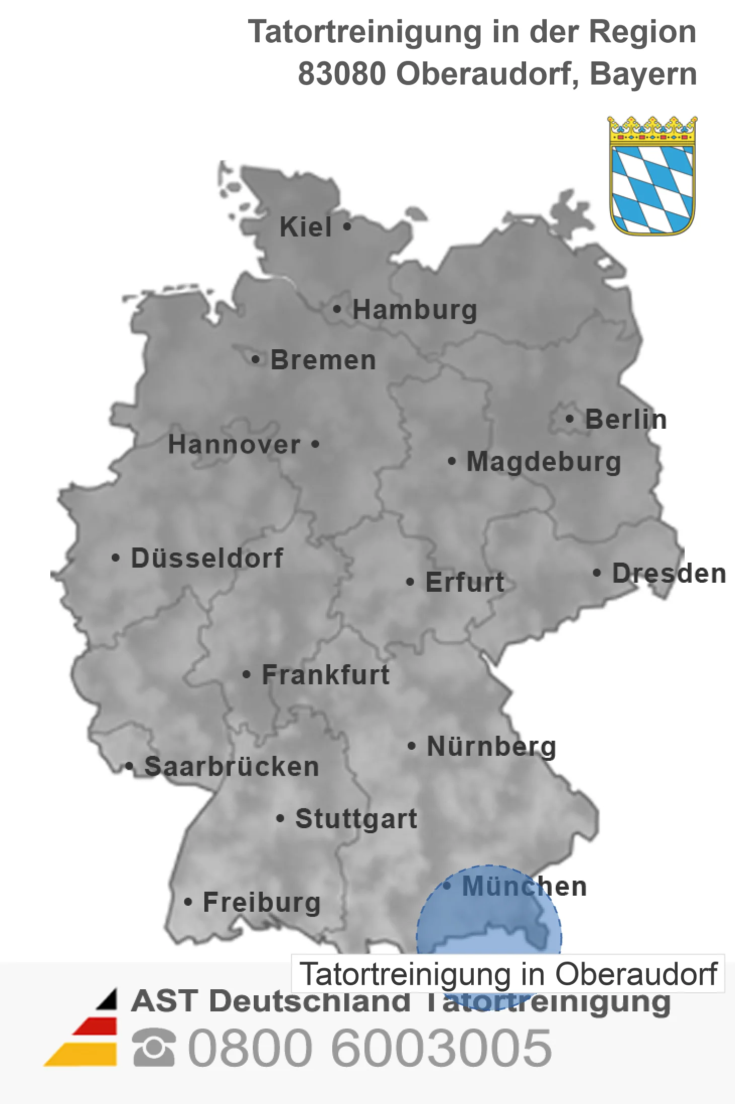 Tatortreinigung Oberaudorf