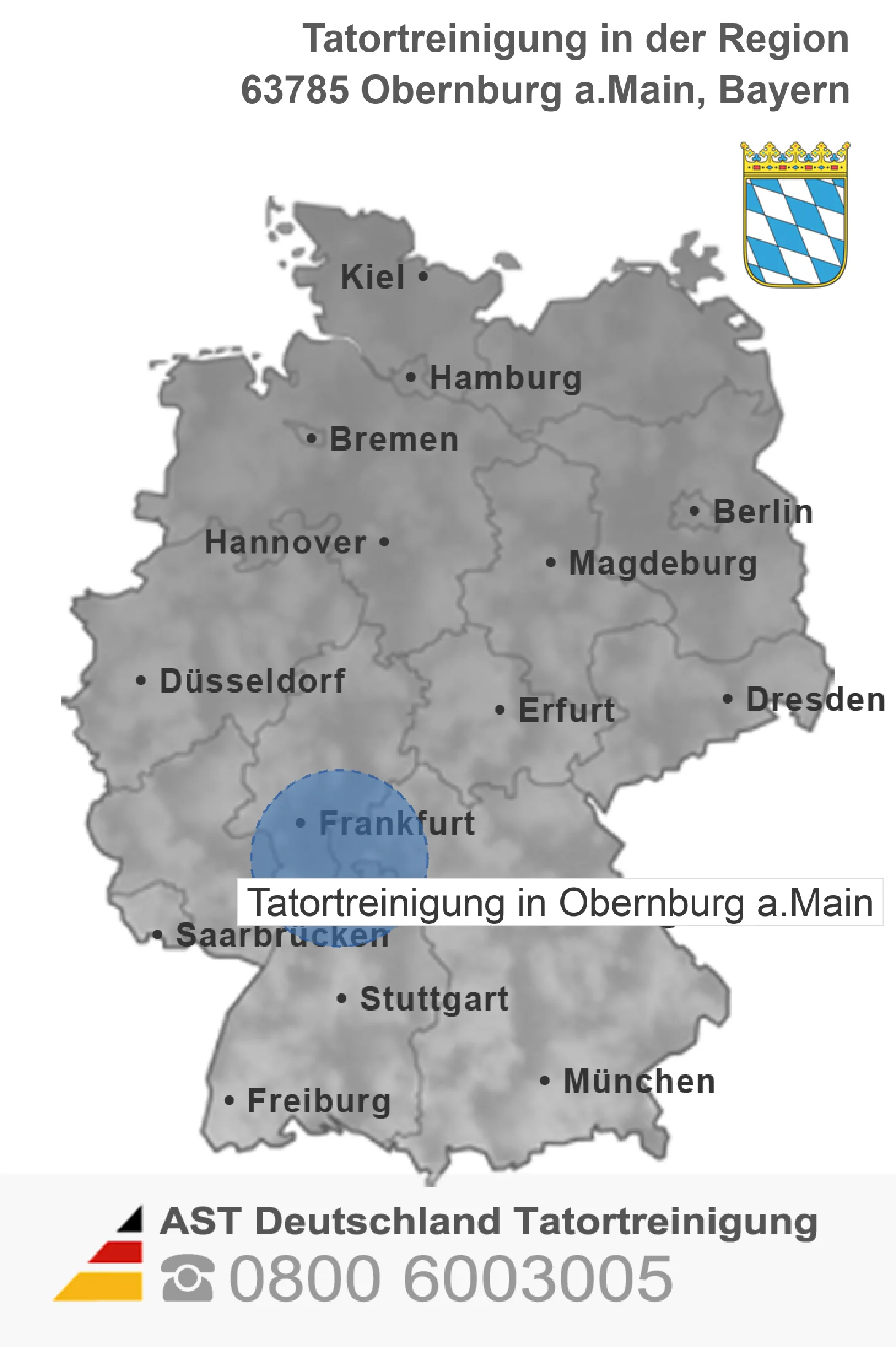 Tatortreinigung Obernburg a.Main