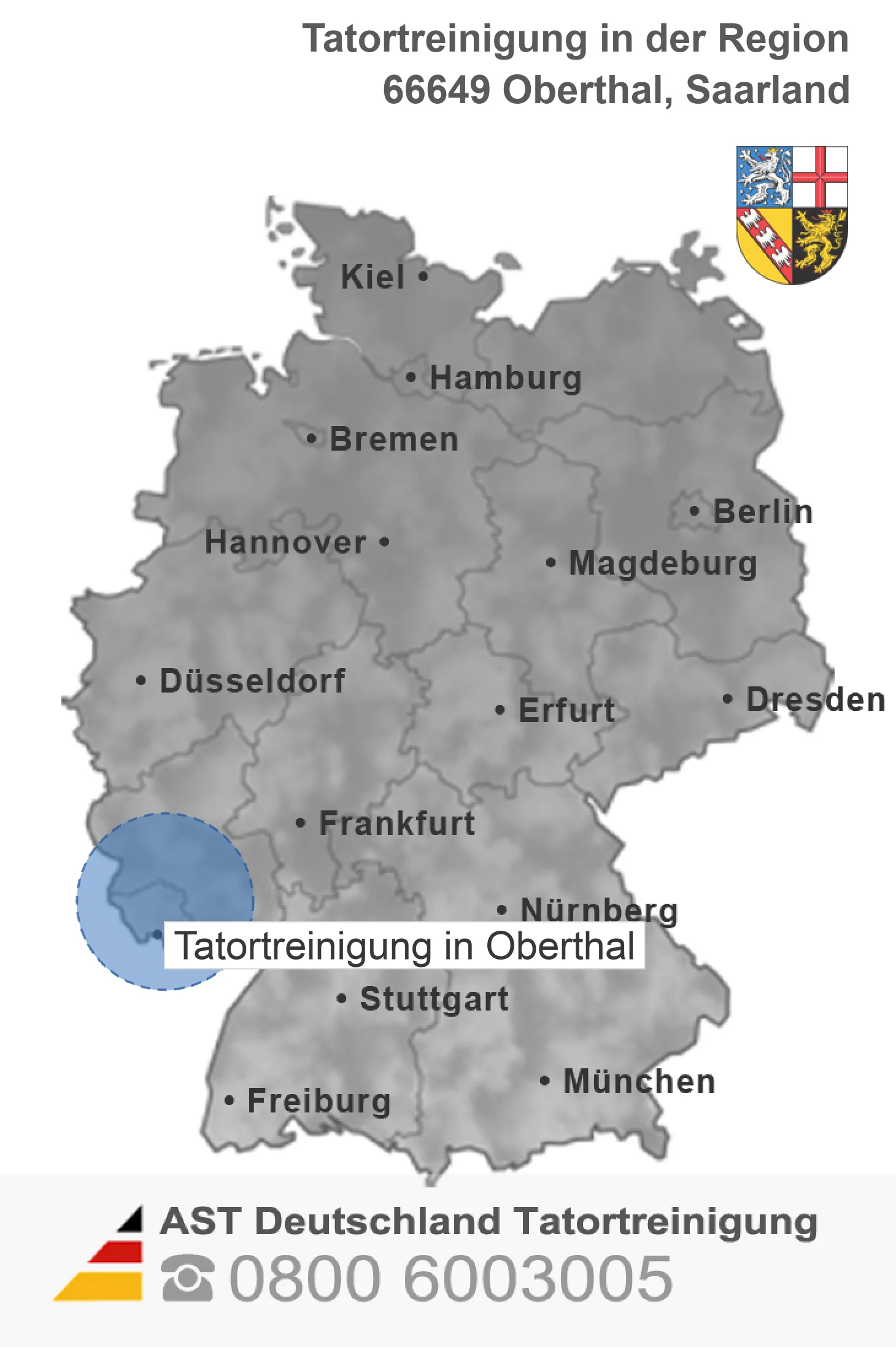 Tatortreinigung Oberthal