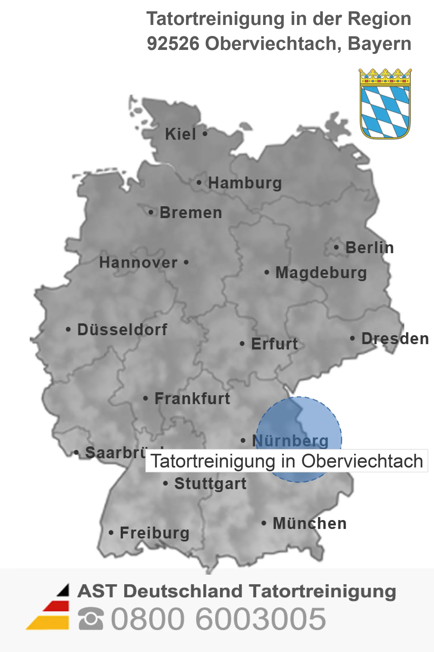 Tatortreinigung Oberviechtach