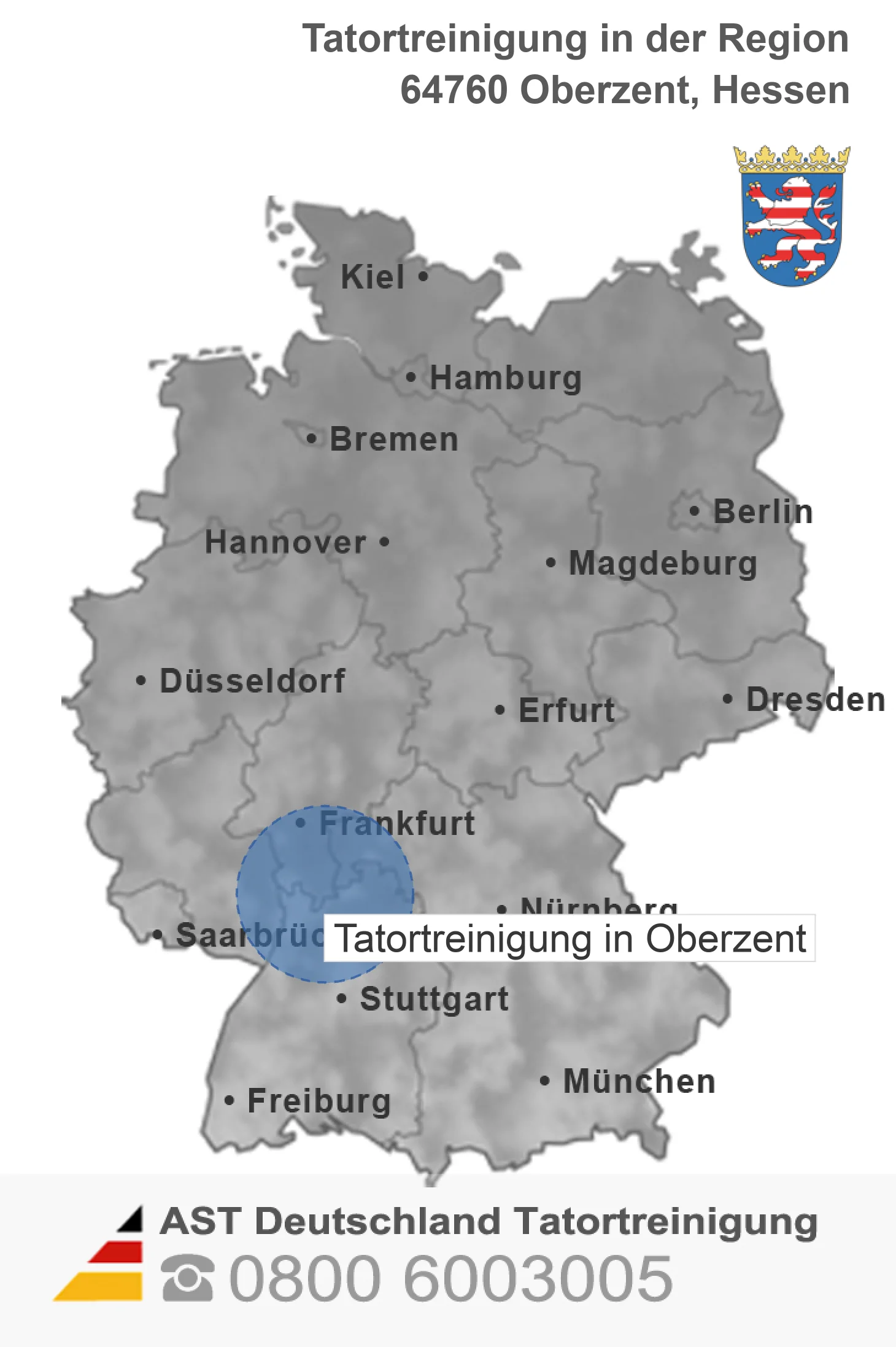Tatortreinigung Oberzent