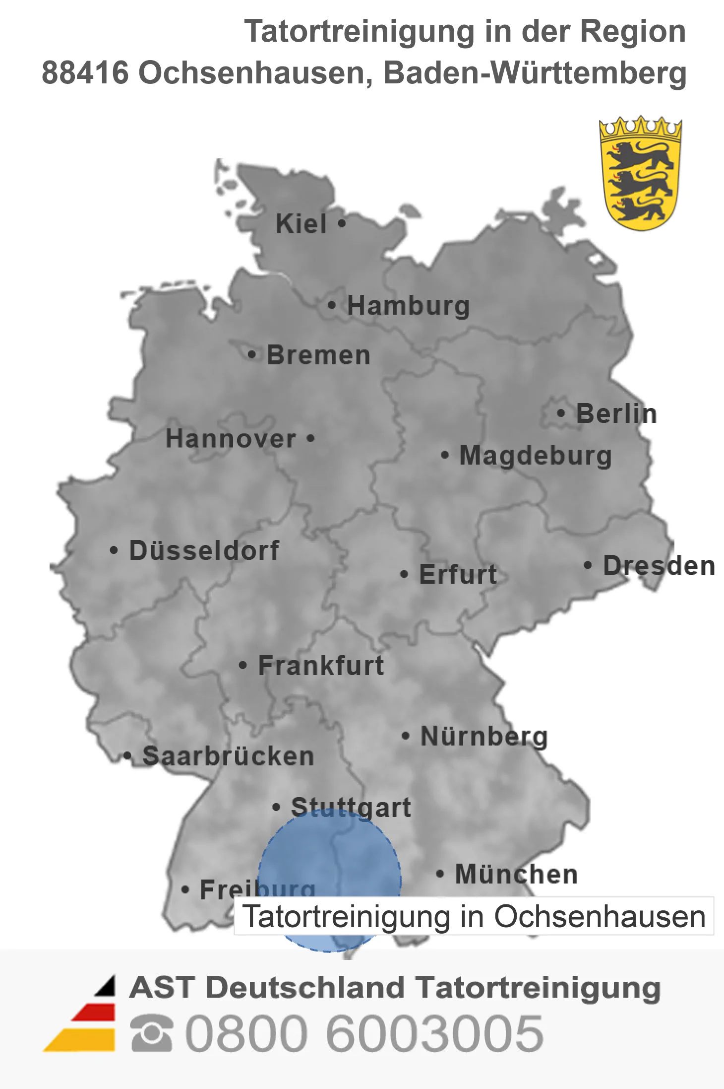 Tatortreinigung Ochsenhausen