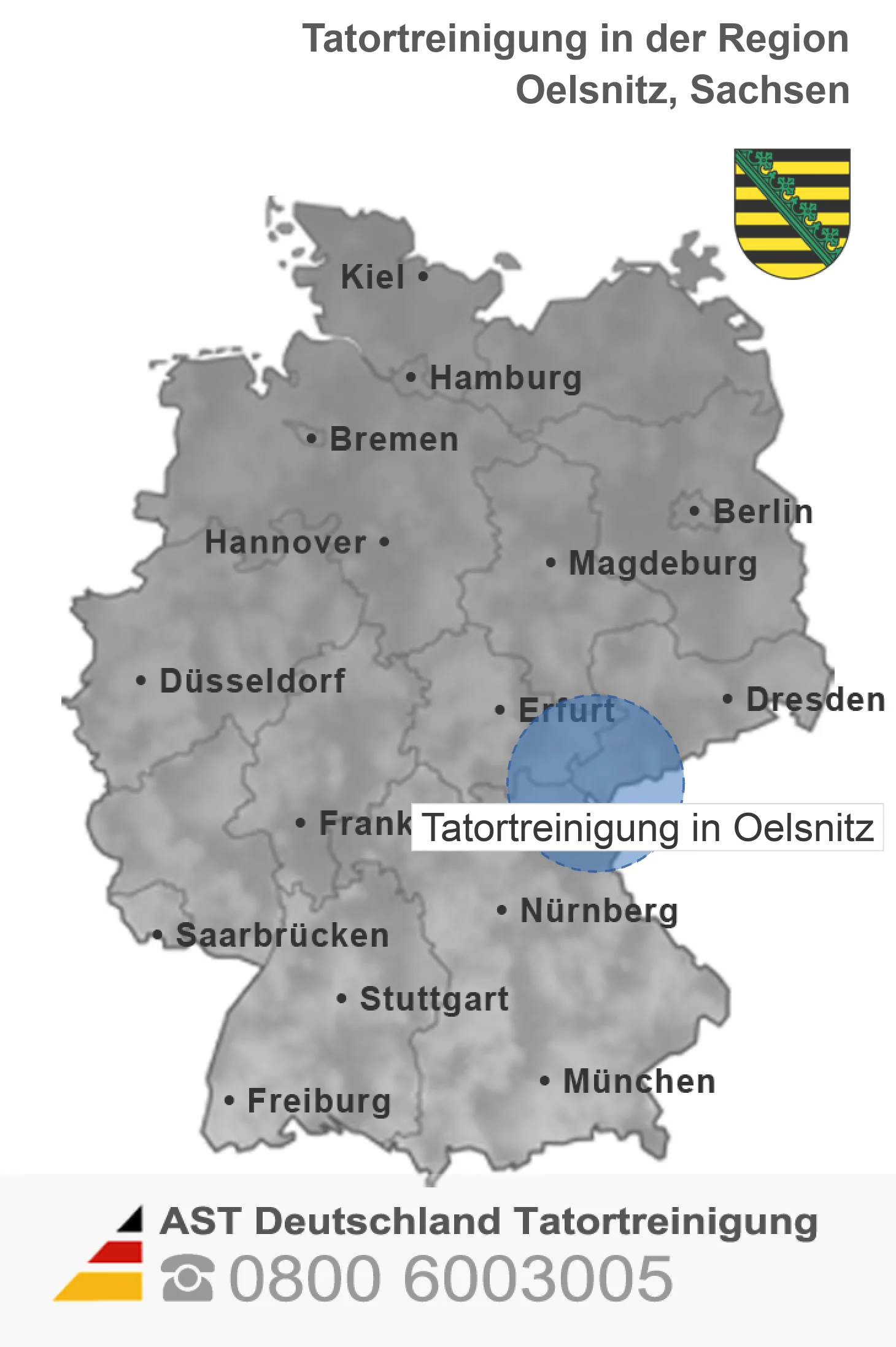 Tatortreinigung Oelsnitz