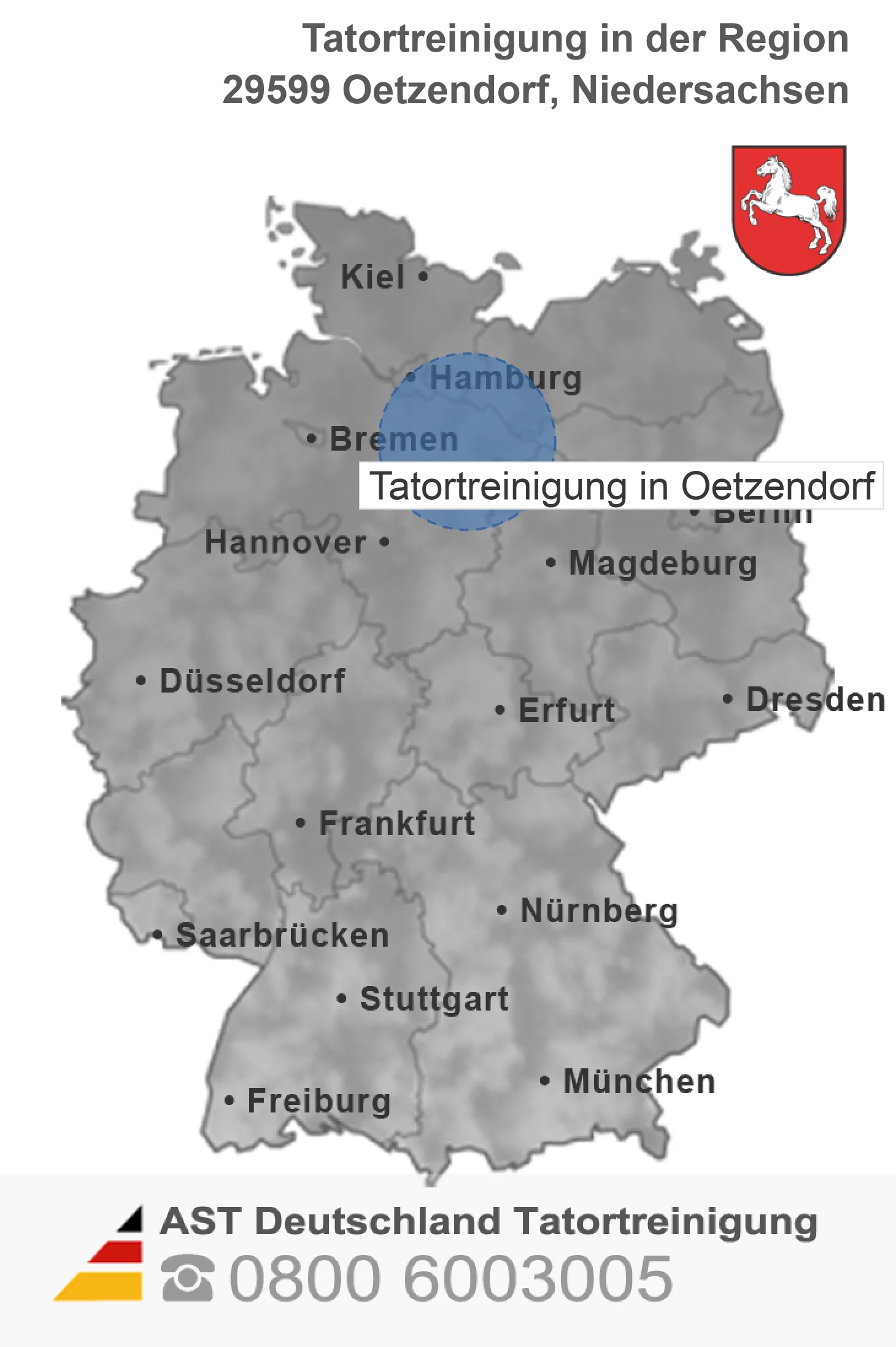 Tatortreinigung Oetzendorf