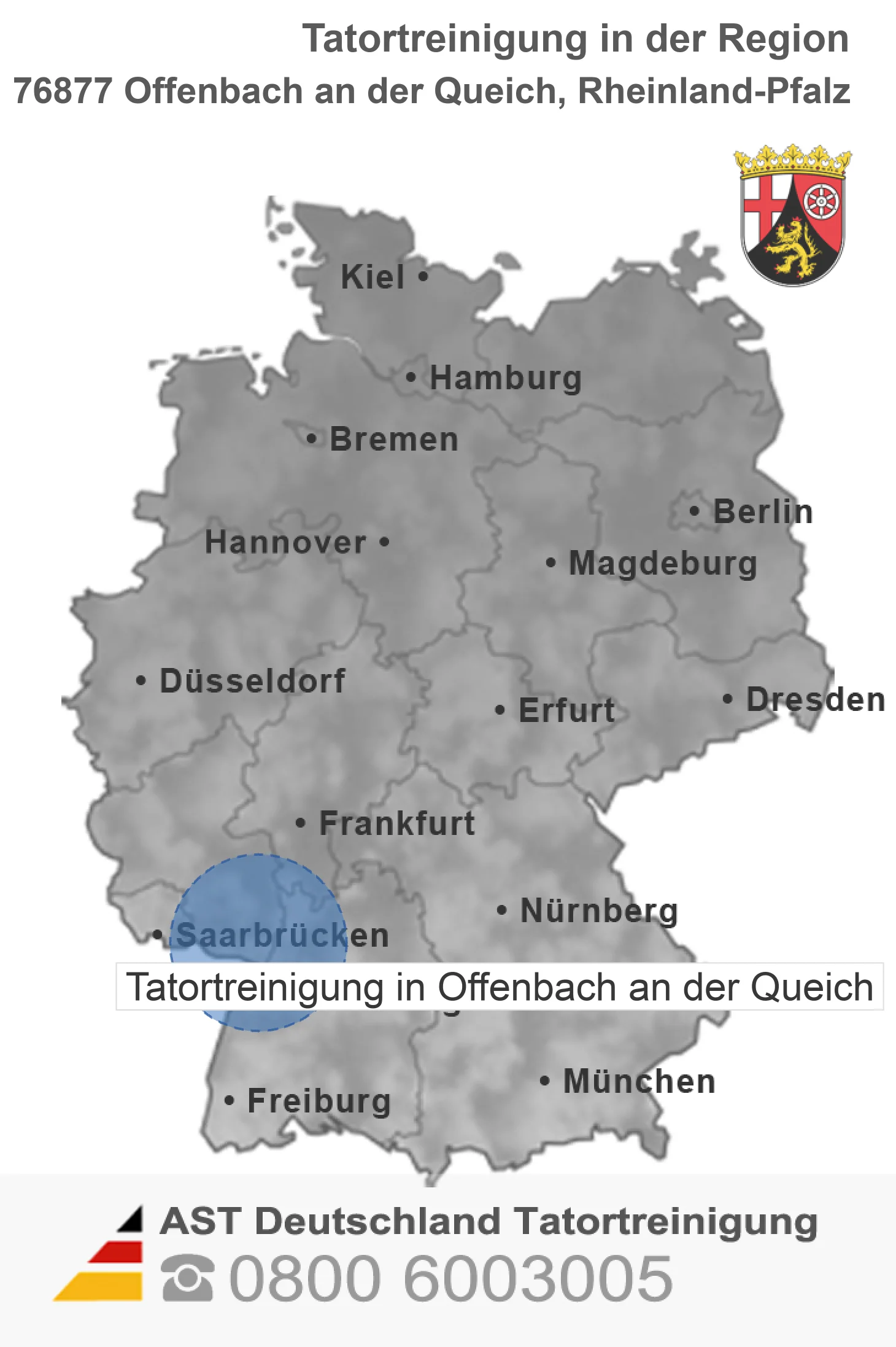 Tatortreinigung Offenbach an der Queich