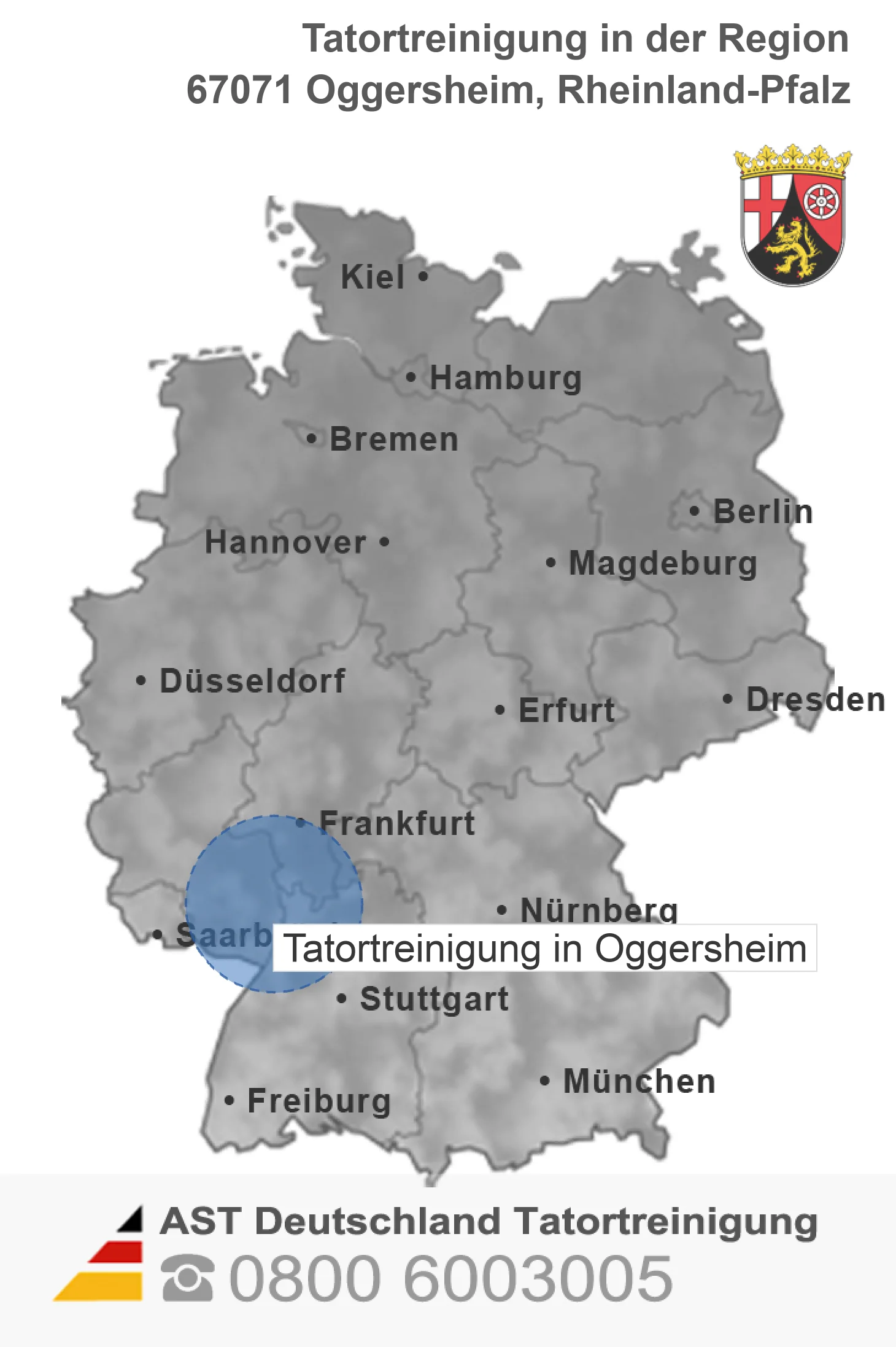Tatortreinigung Oggersheim