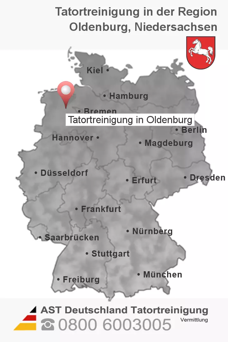 Tatortreinigung Oldenburg