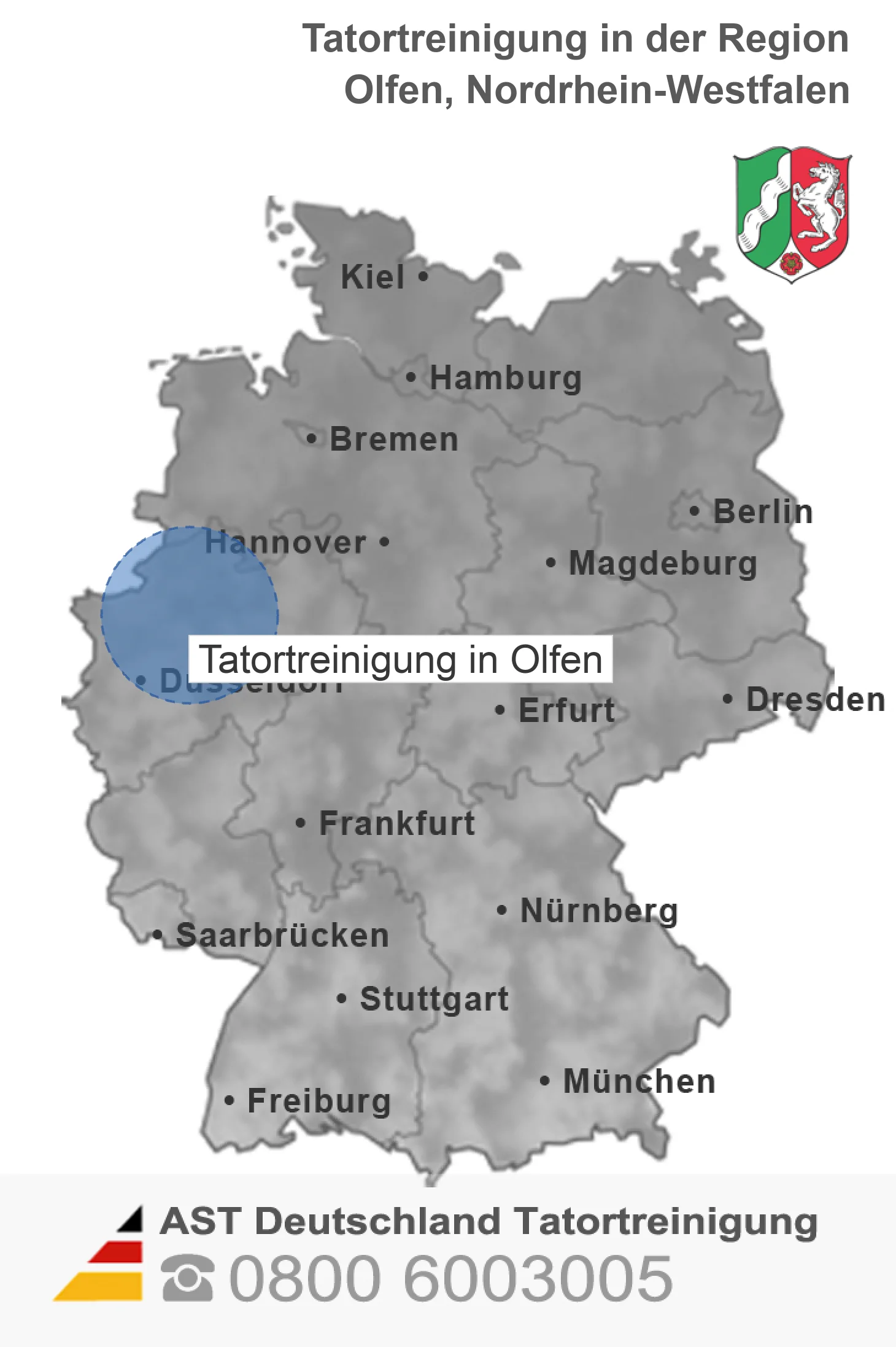 Tatortreinigung Olfen