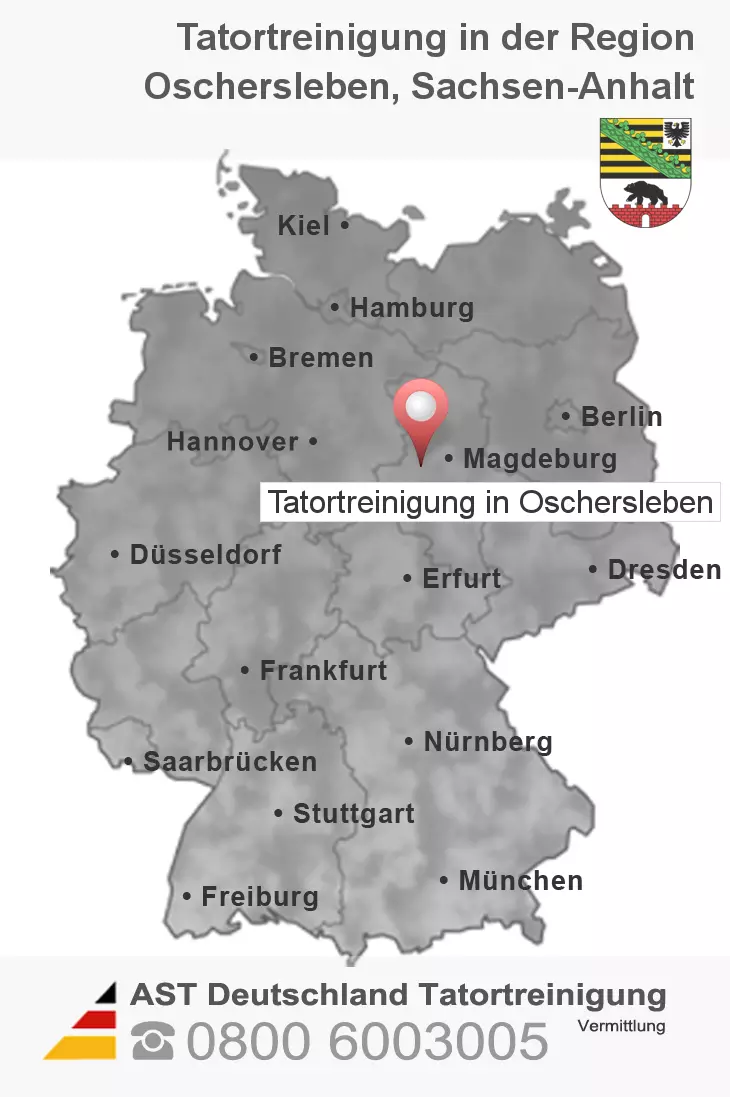Tatortreinigung Oschersleben