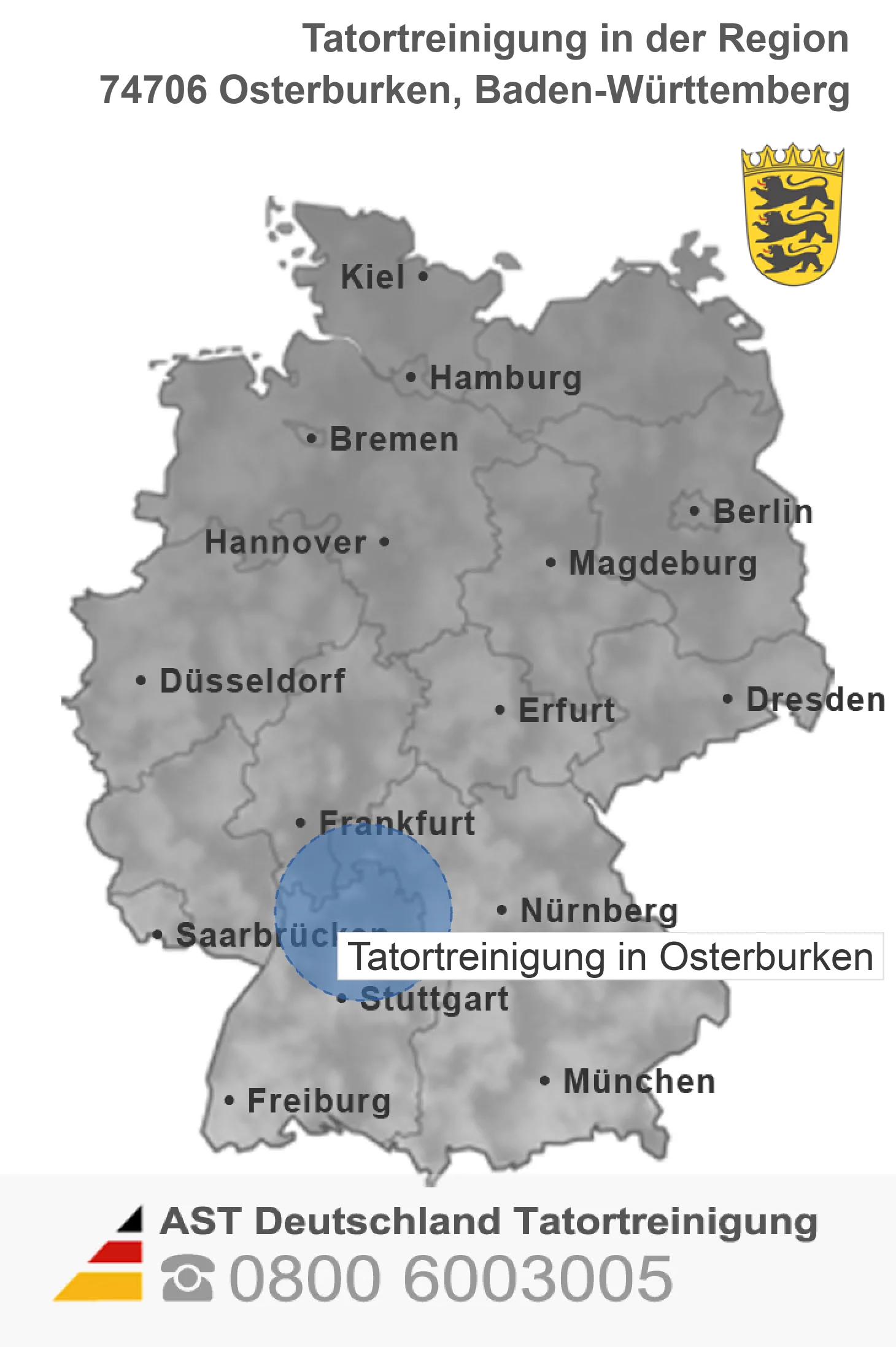 Tatortreinigung Osterburken