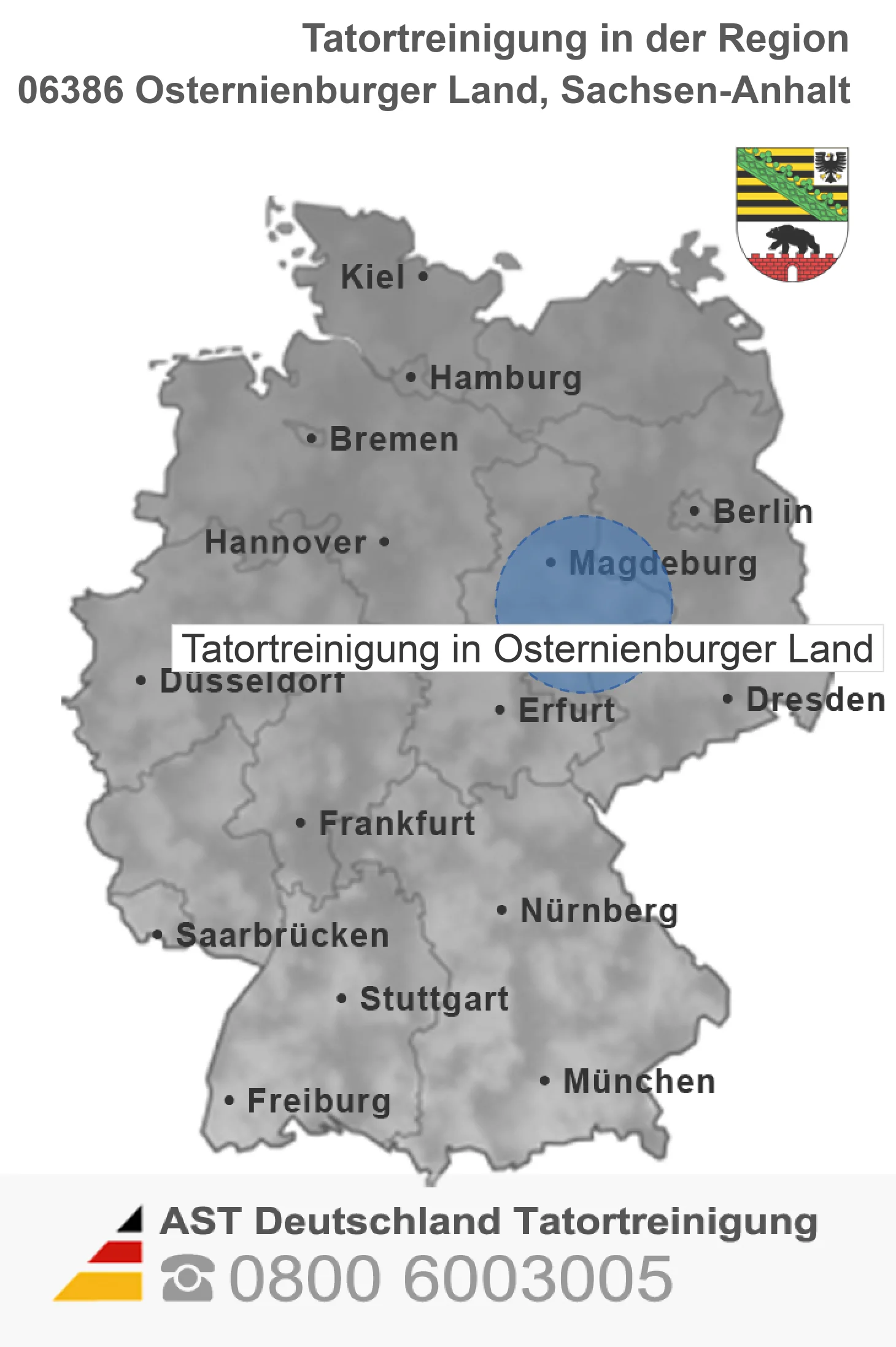 Tatortreinigung Osternienburger Land