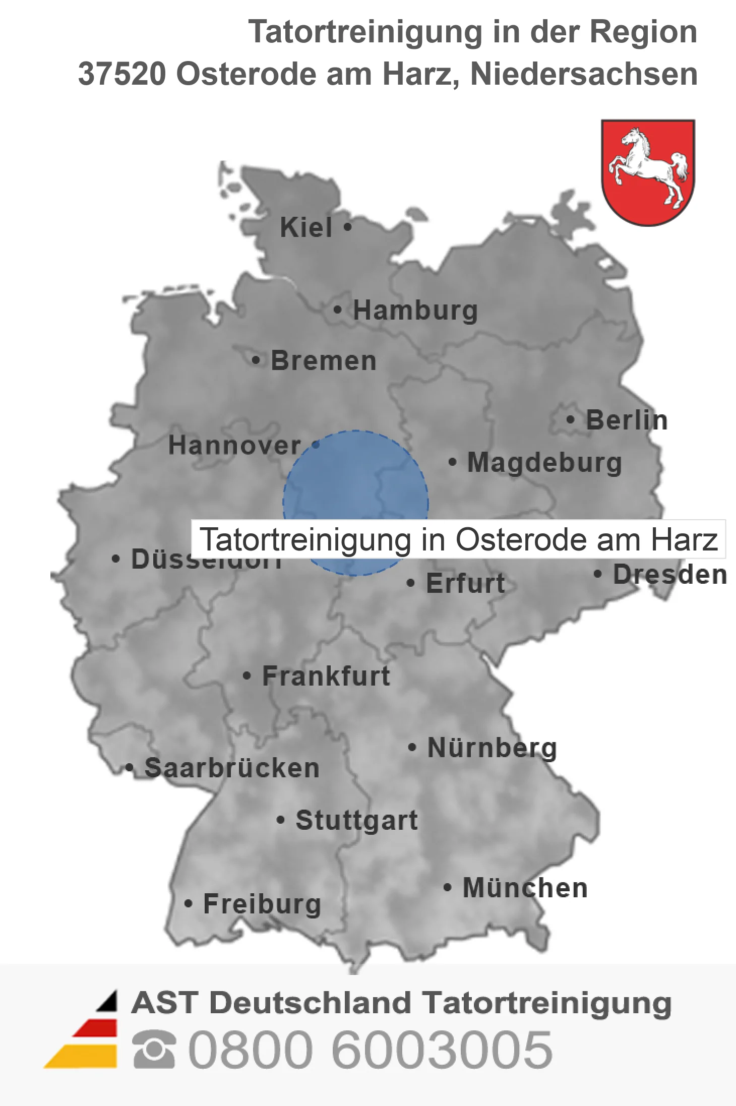 Wohnungs-Desinfektion Osterode am Harz