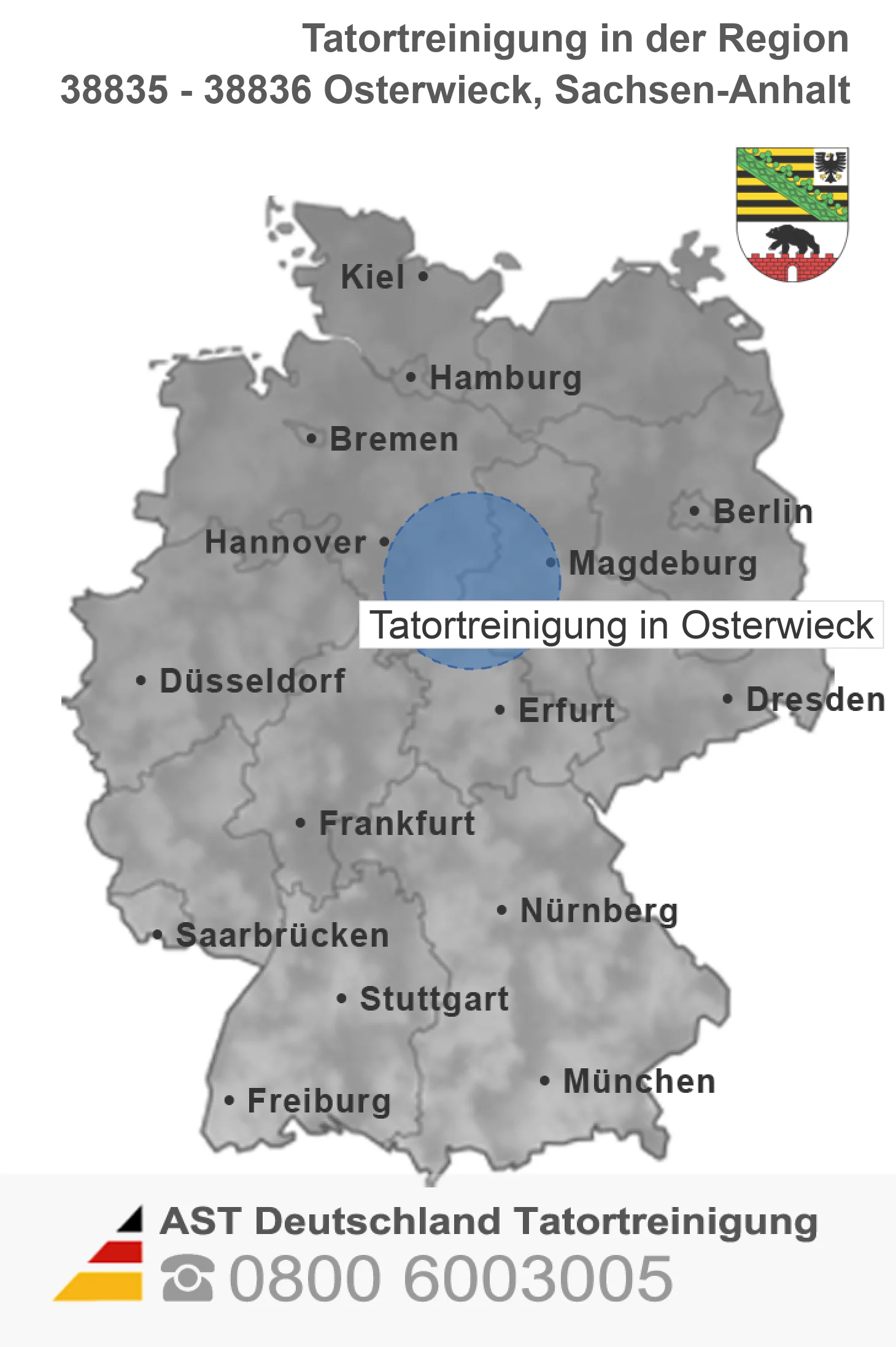 Leichenfundortreinigung Osterwieck
