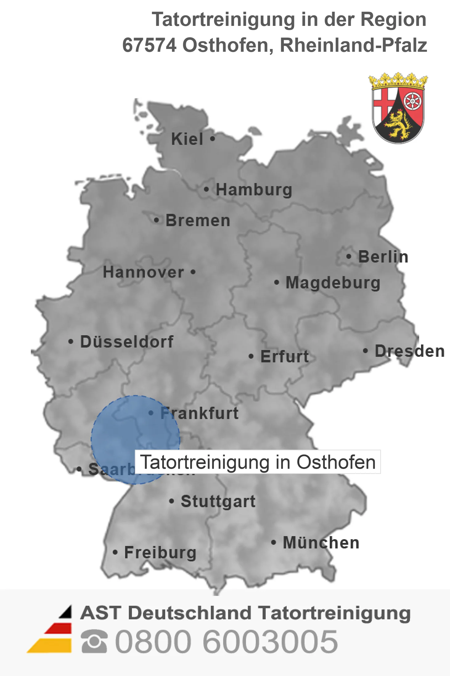 Tatortreinigung Osthofen