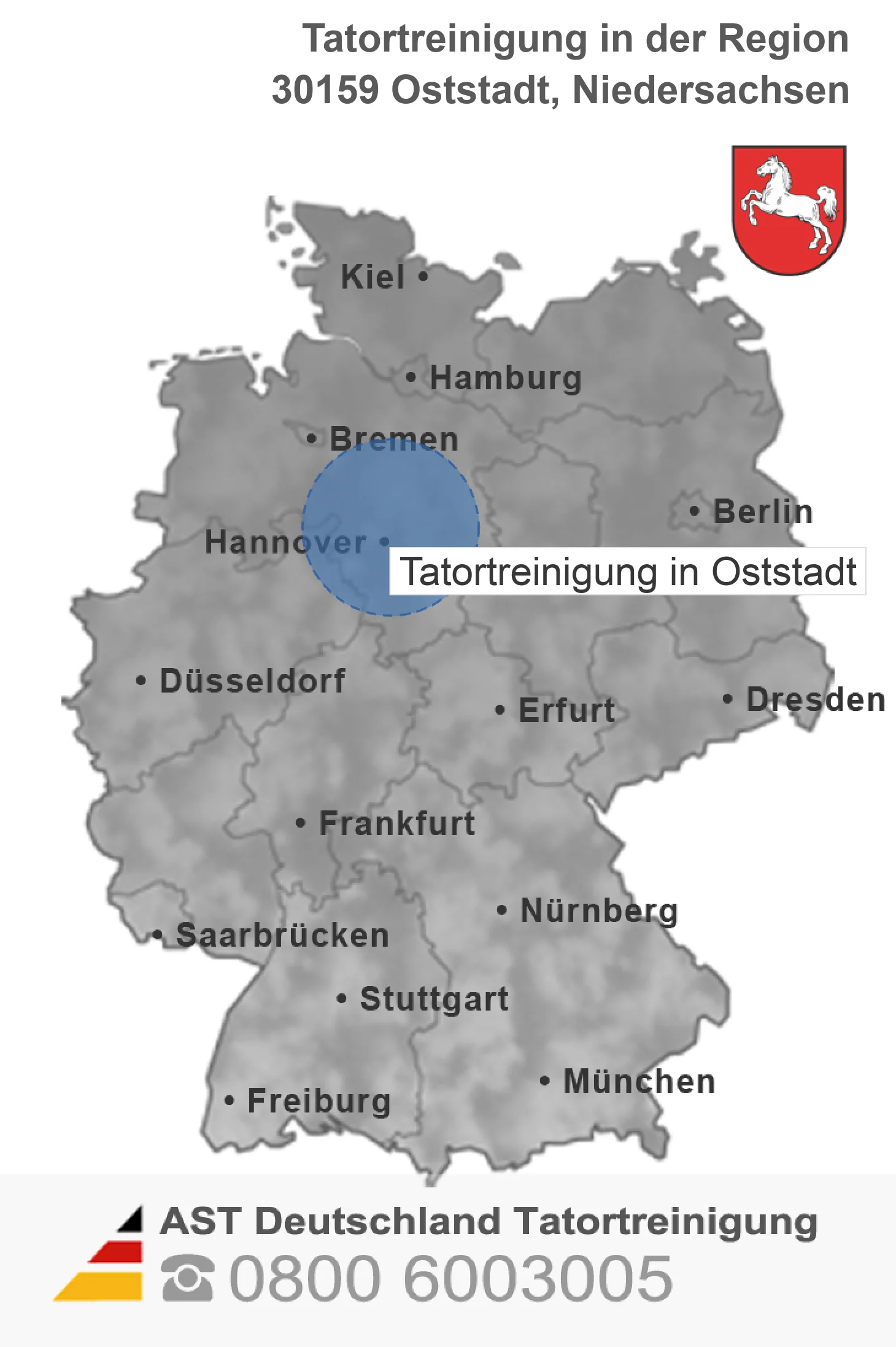 Leichenfundortreinigung Oststadt