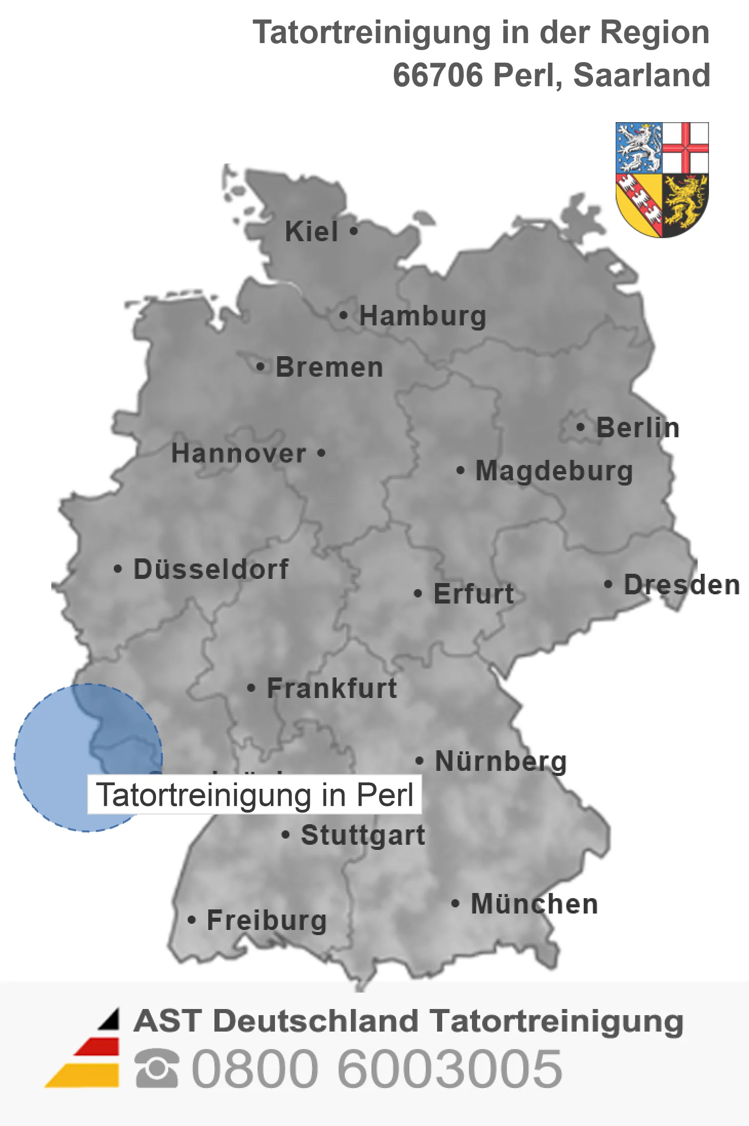 Tatortreinigung Perl