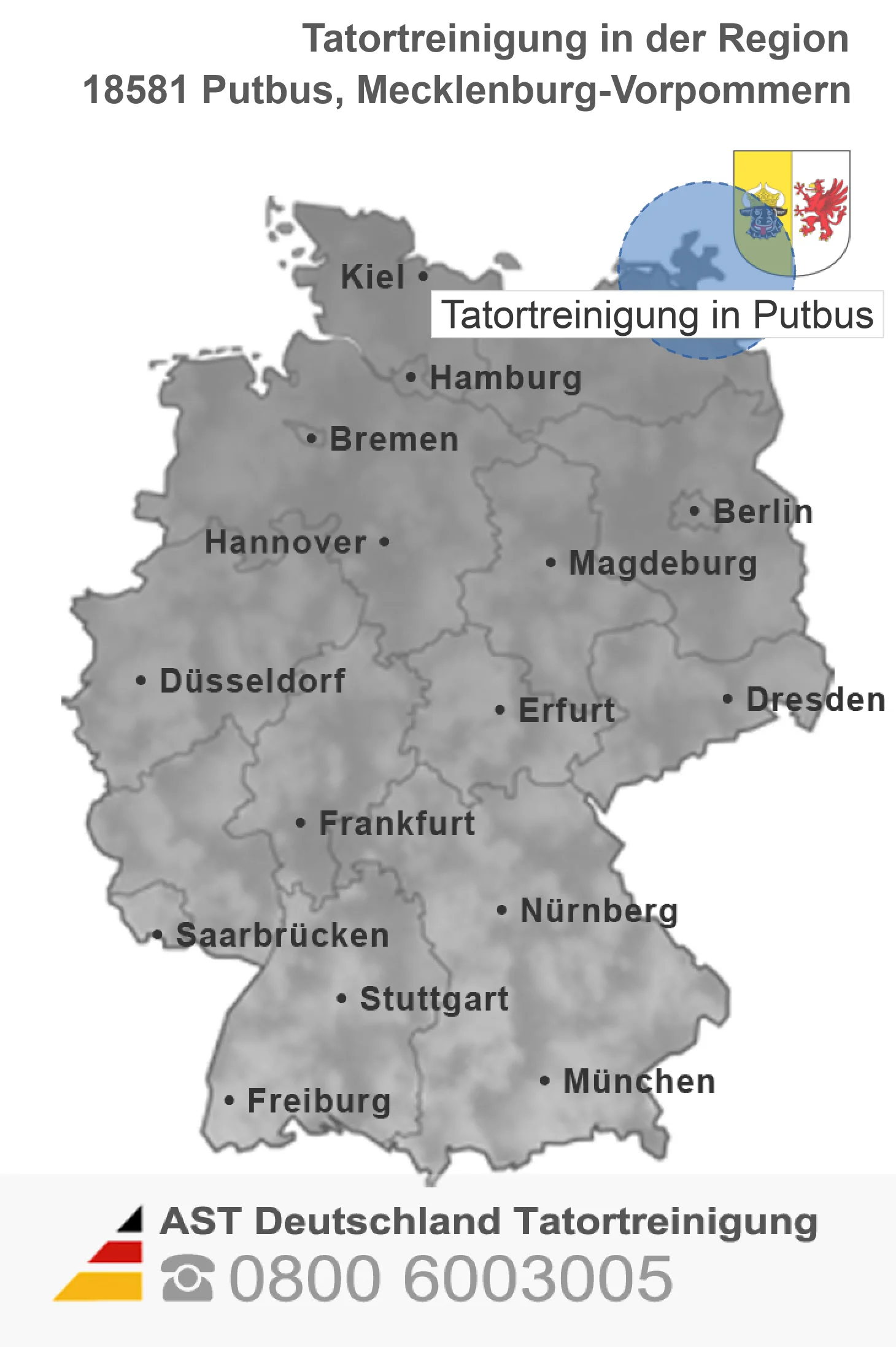 Tatortreinigung Putbus
