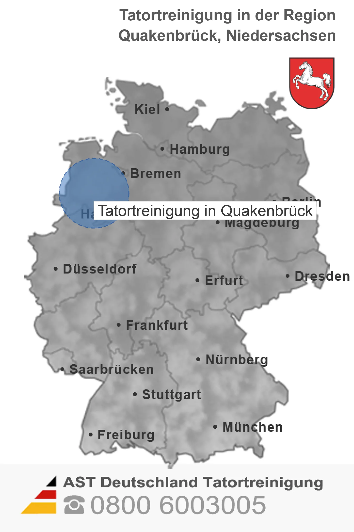 Wohnungsräumung (Mieter verstorben) Quakenbr&uuml;ck