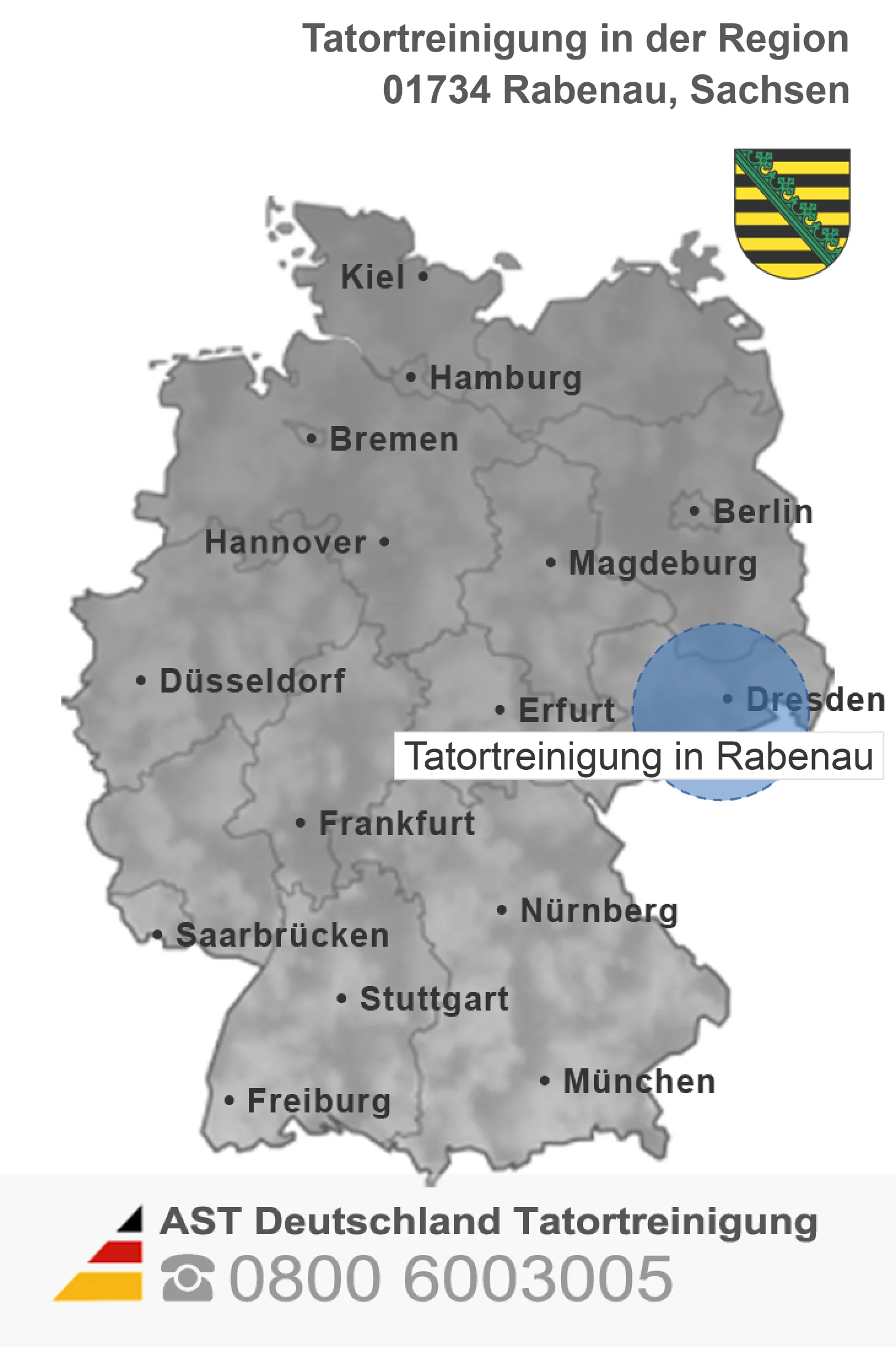 Tatortreinigung Rabenau