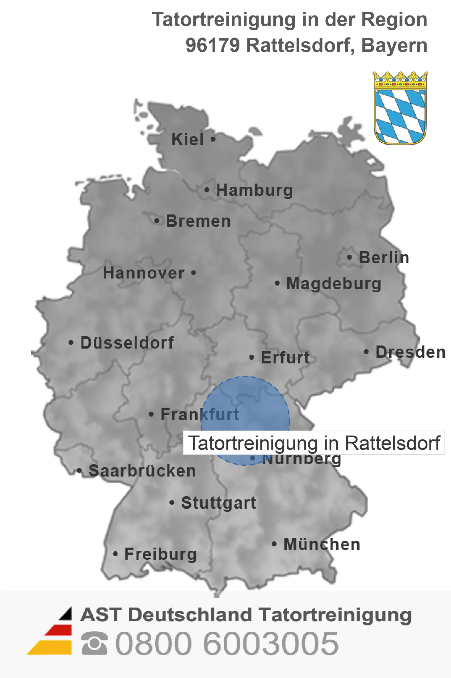 Tatortreinigung Rattelsdorf