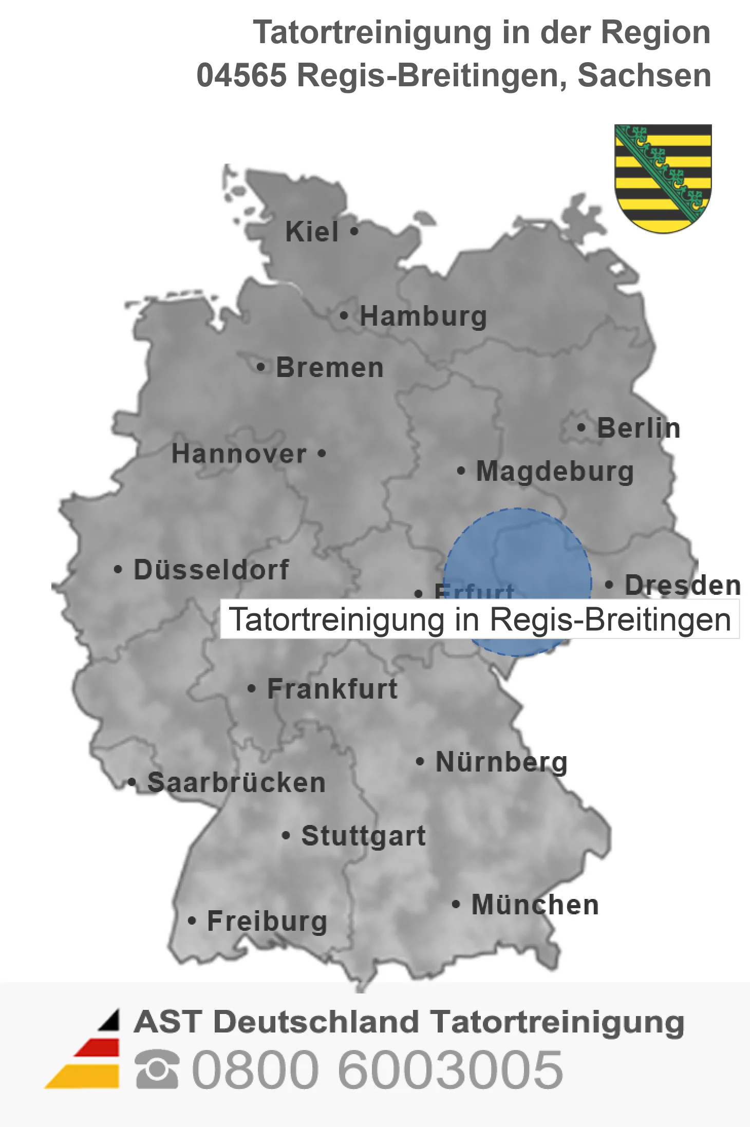 Tatortreinigung Regis-Breitingen