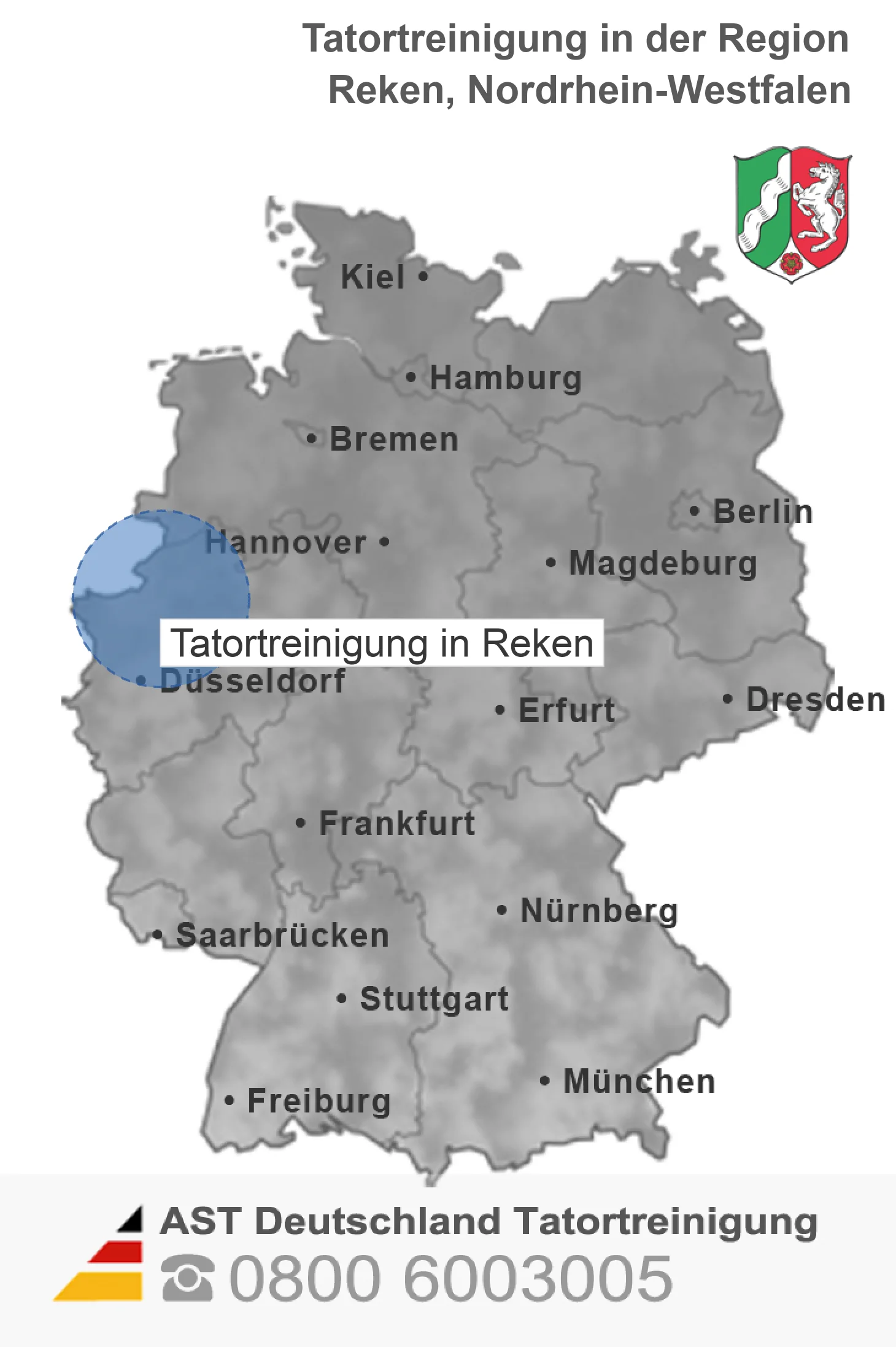 Tatortreinigung Reken