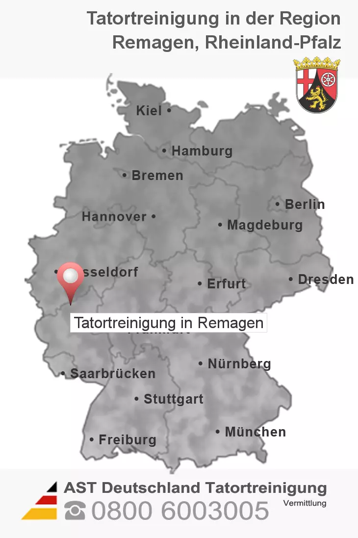 Tatortreinigung Remagen
