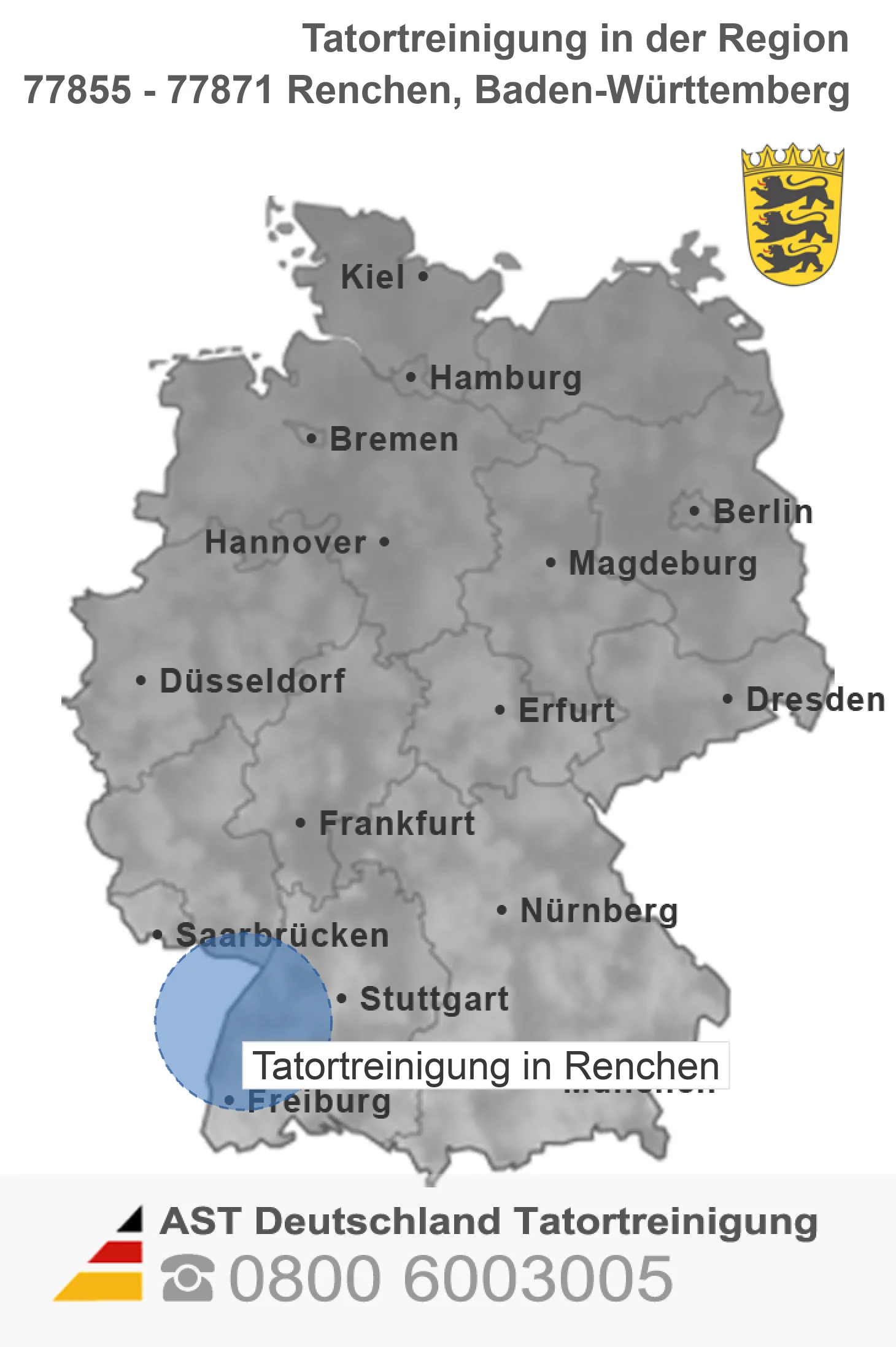 Tatortreinigung Renchen