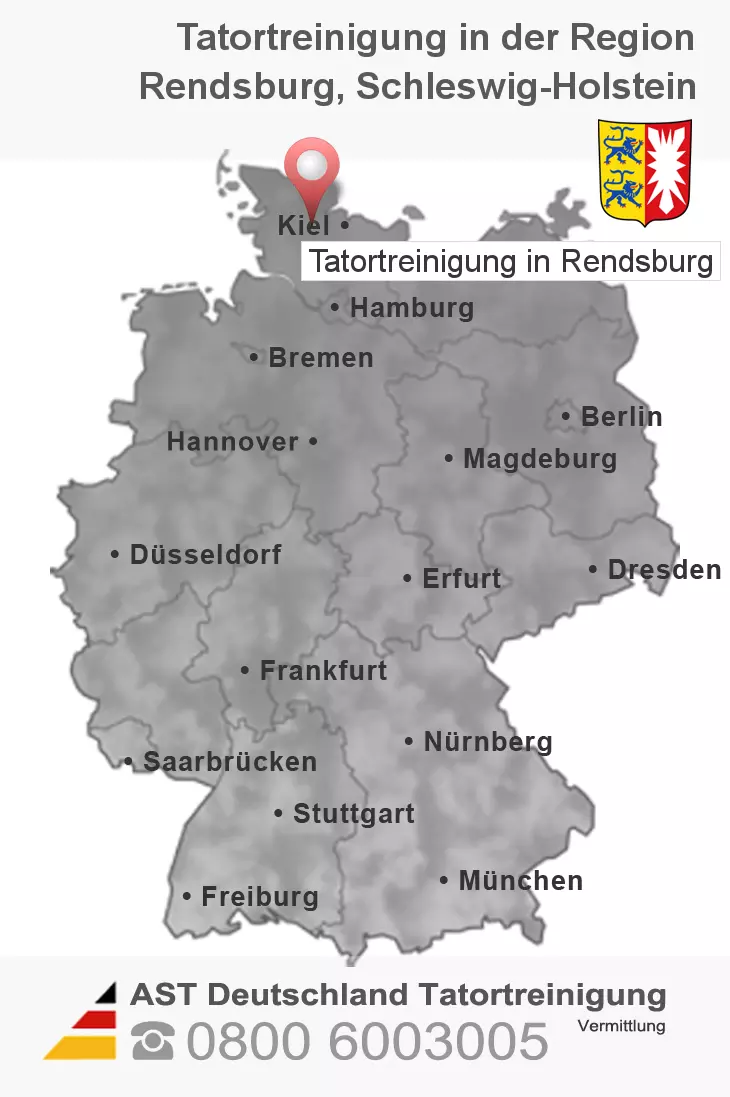 Tatortreinigung Rendsburg