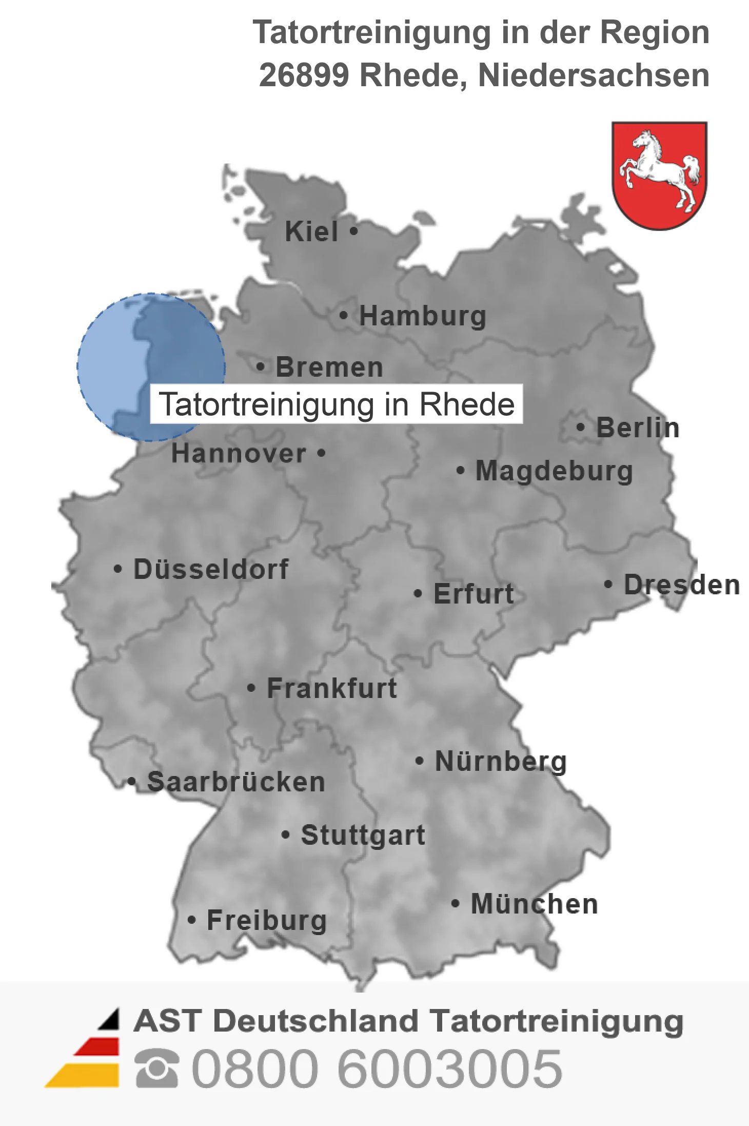 Tatortreinigung Rhede