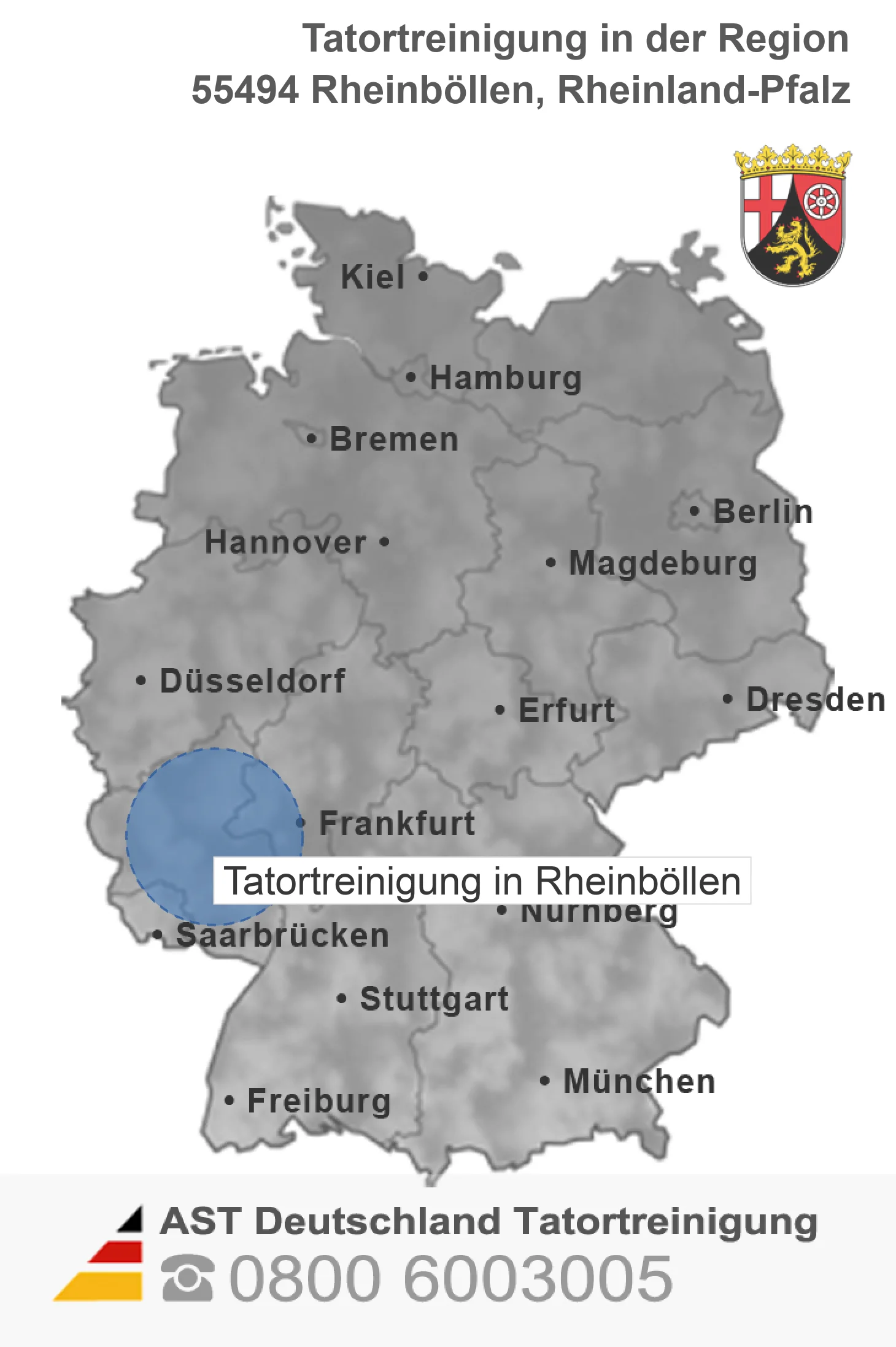 Tatortreinigung Rheinb&ouml;llen
