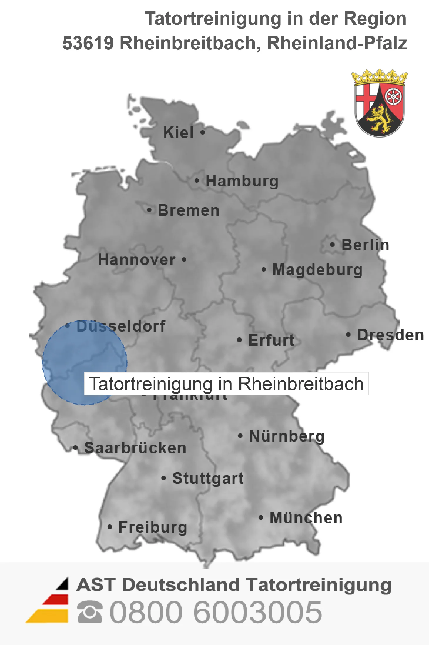 Tatortreinigung Rheinbreitbach