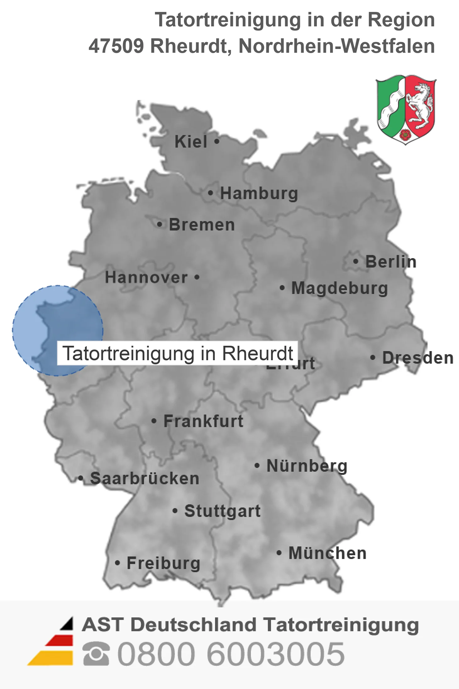 Tatortreinigung Rheurdt