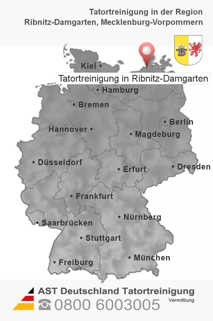 Tatortreinigung Ribnitz-Damgarten