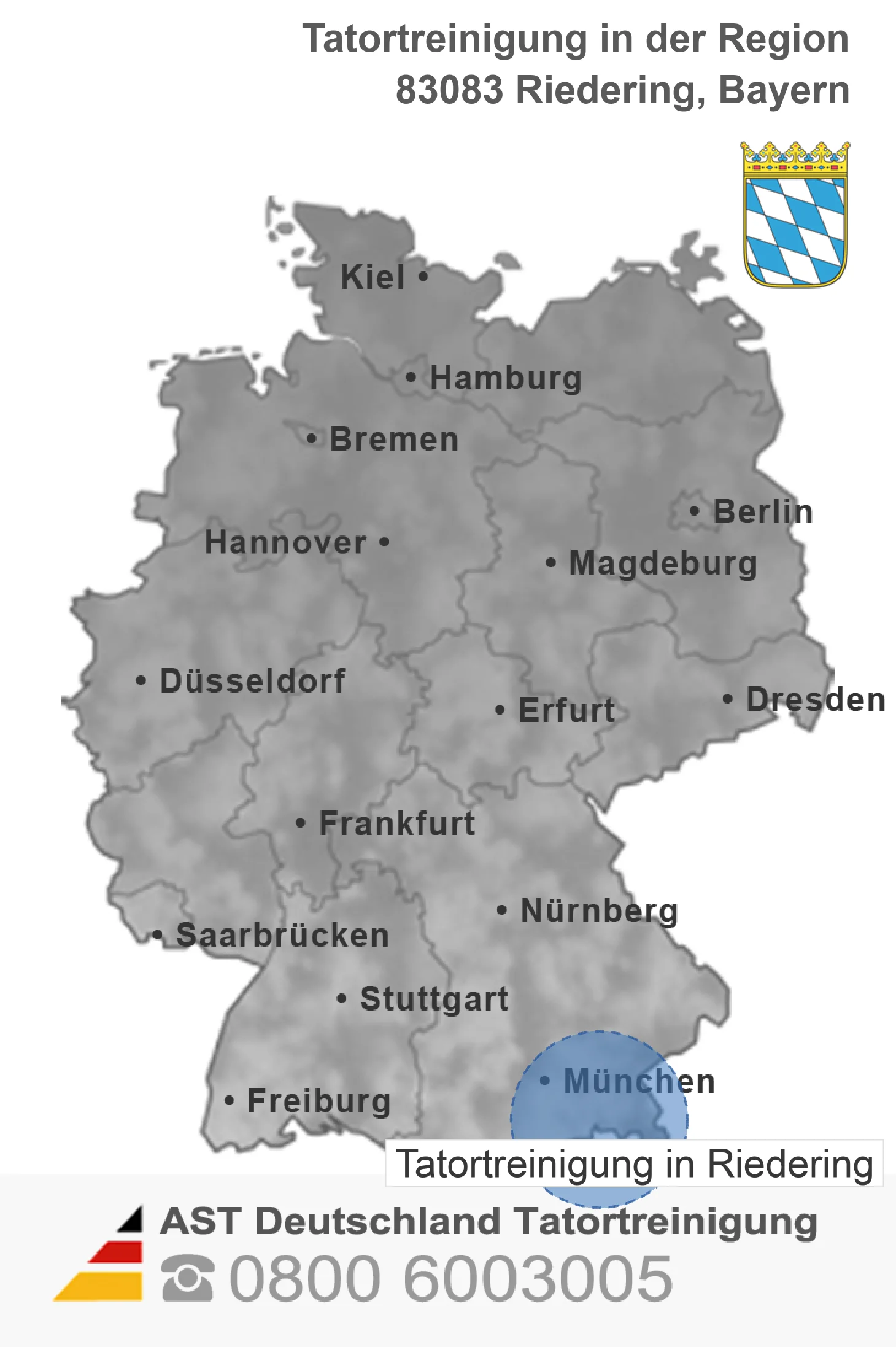 Tatortreinigung Riedering