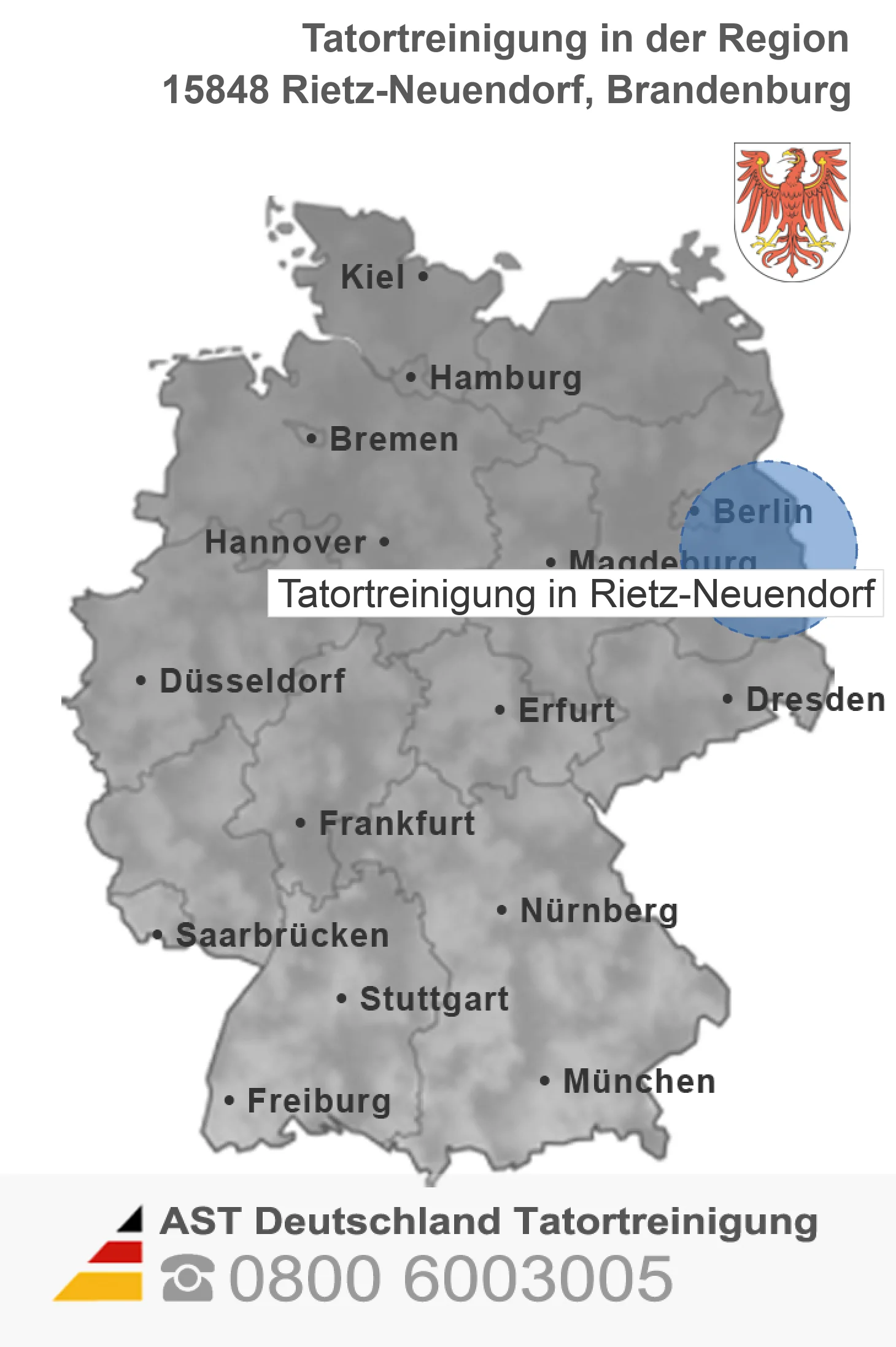 Tatortreinigung Rietz-Neuendorf