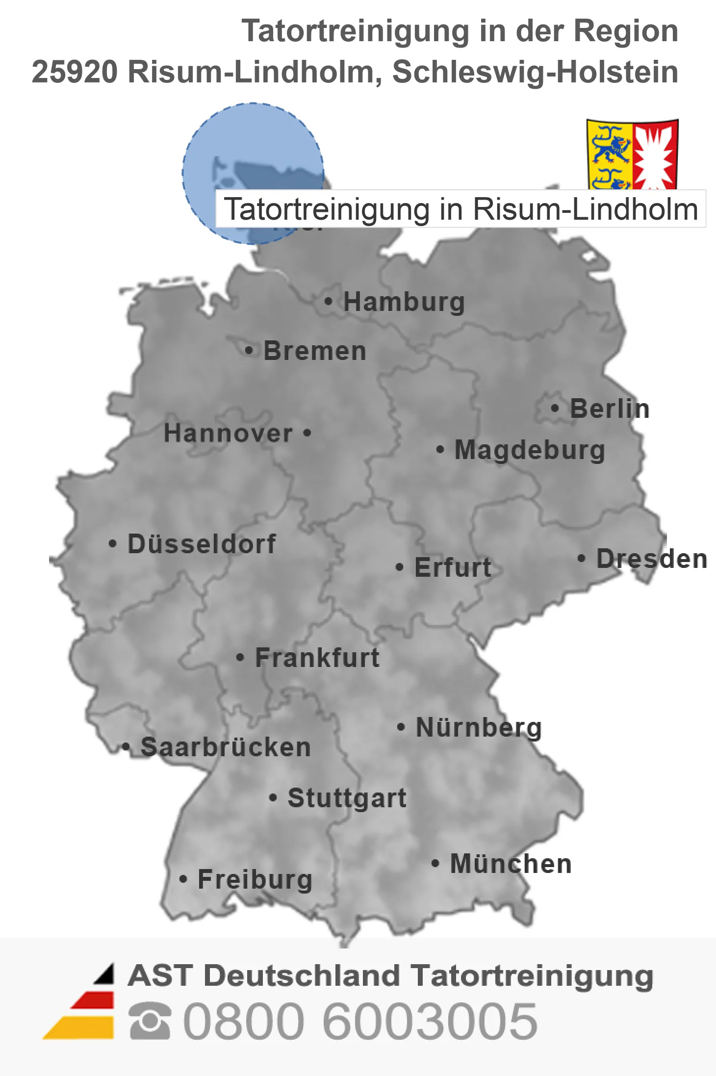 Tatortreinigung Risum-Lindholm