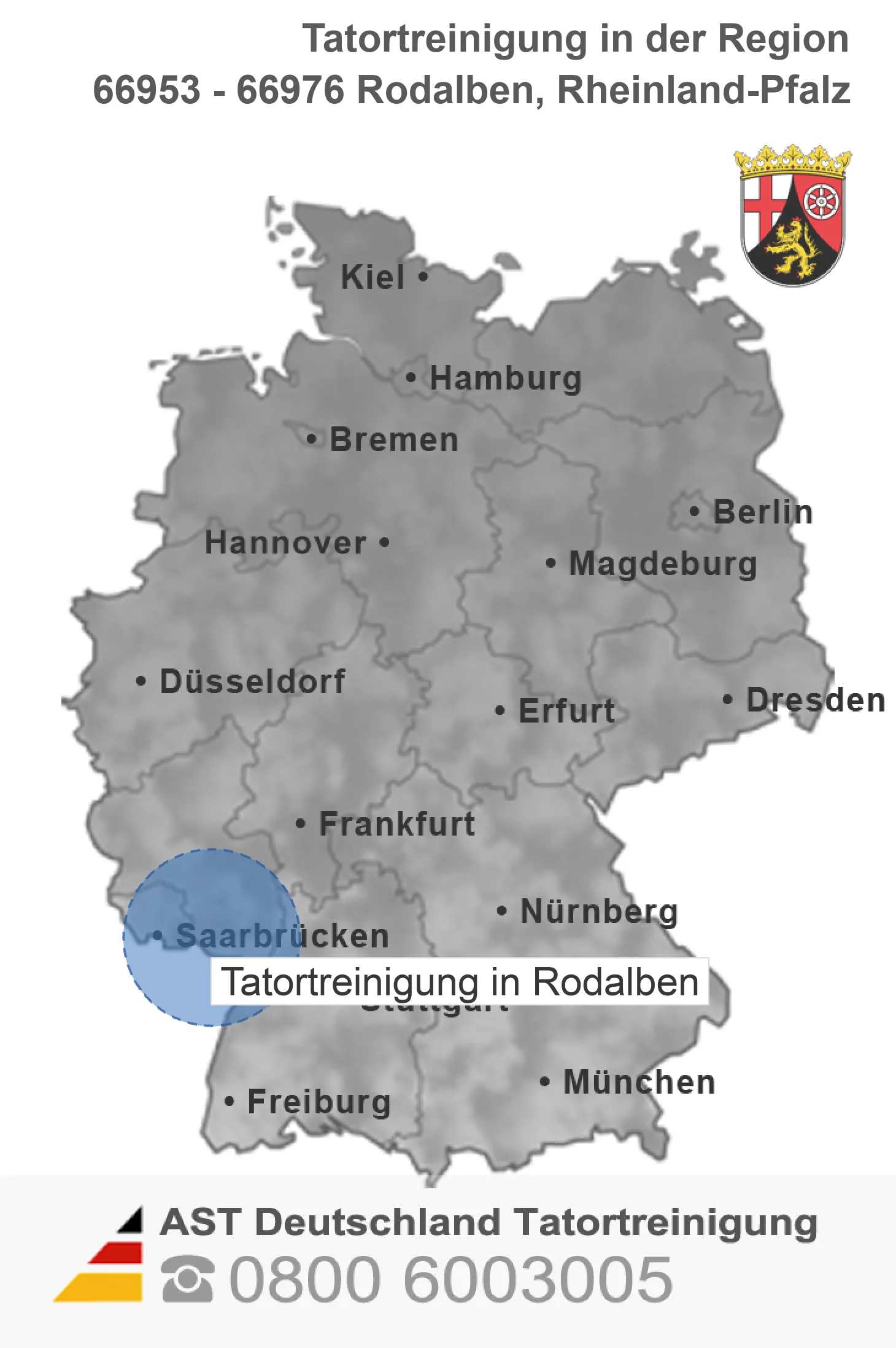 Tatortreinigung Rodalben