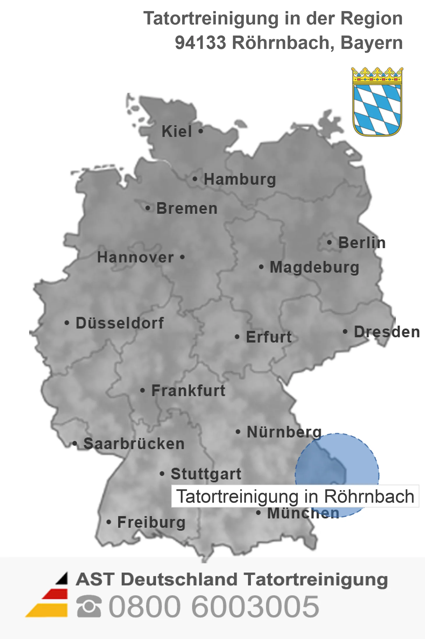 Tatortreinigung R&ouml;hrnbach