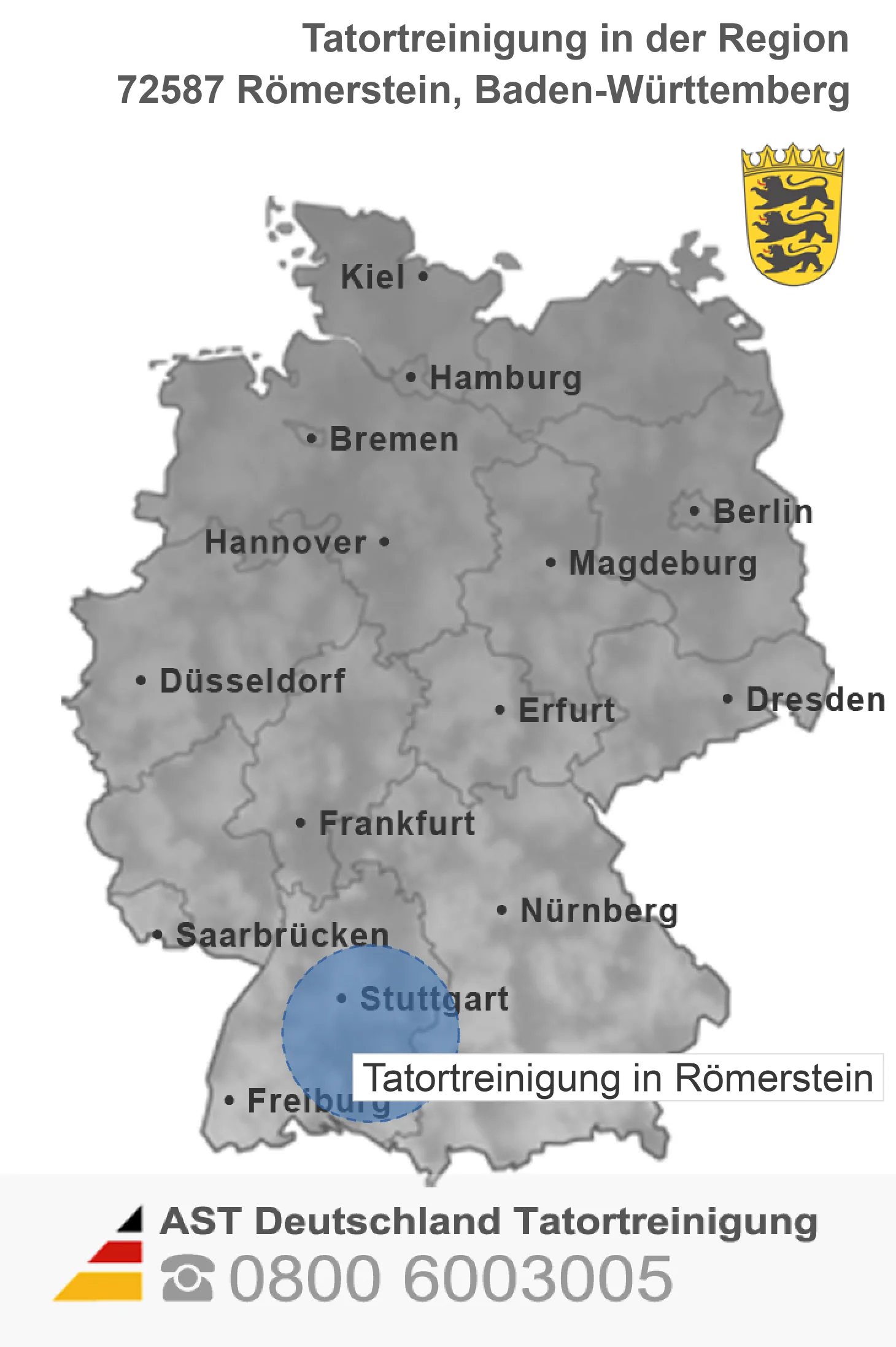 Tatortreinigung R&ouml;merstein