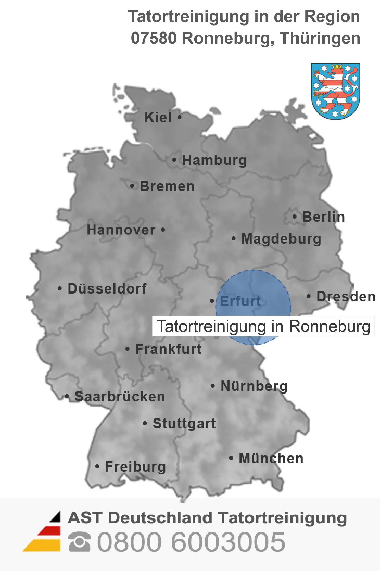 Tatortreinigung Ronneburg